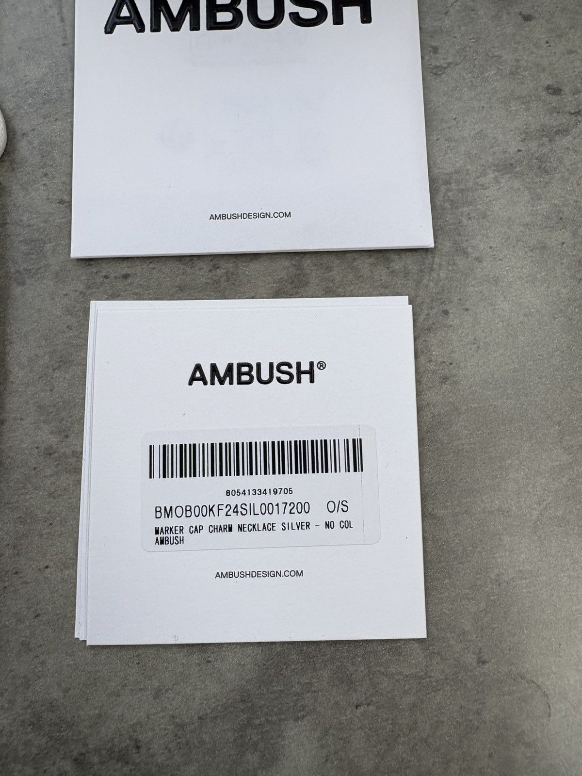 Ambush Design AMBUSH marker cap pendant necklace Size ONE SIZE - 10 Thumbnail