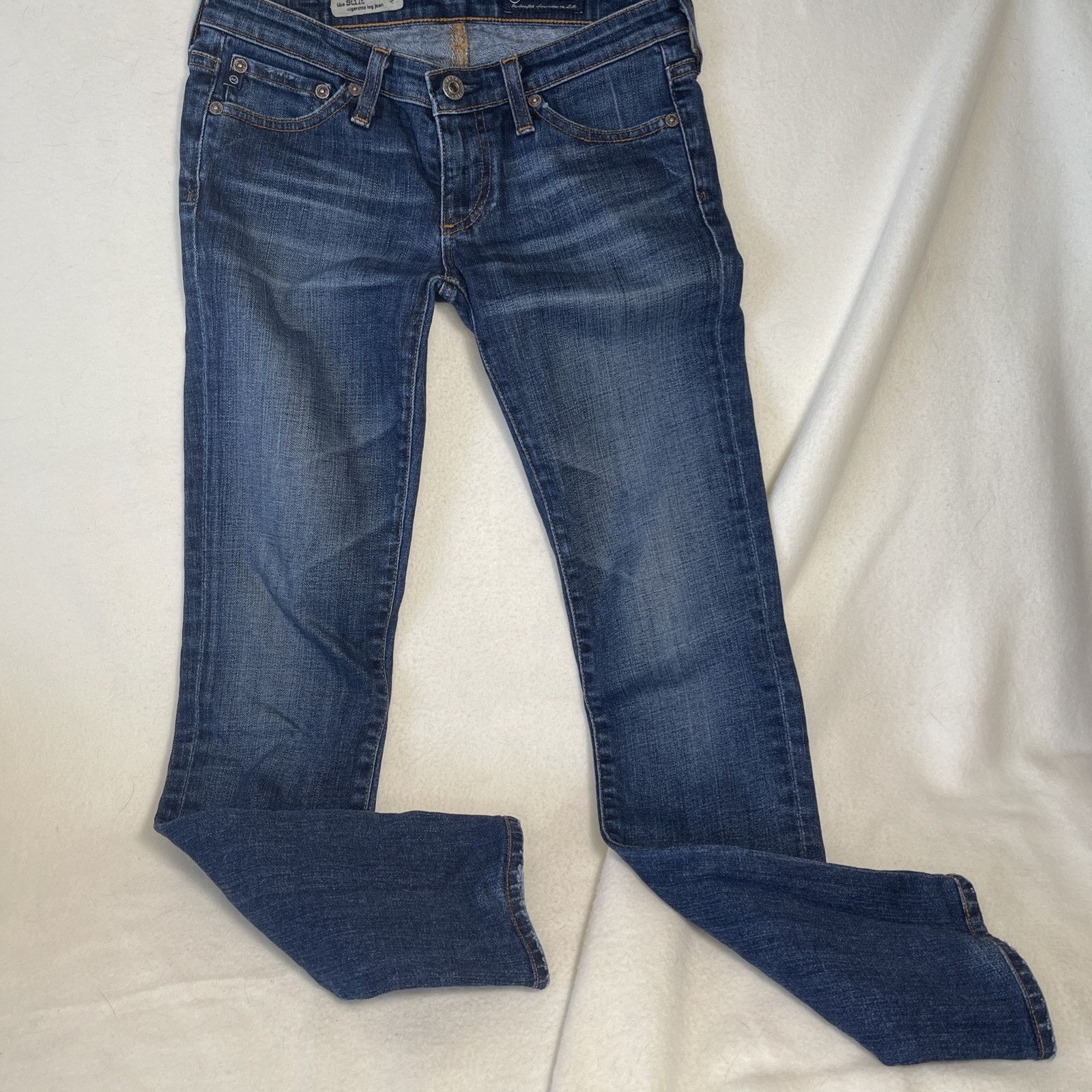 AG Adriano Goldschmied AG Adriana Goldschmied Stilt Cigarette Jeans Women’s 25R Size 25" / US 0 / IT 36 - 2 Thumbnail
