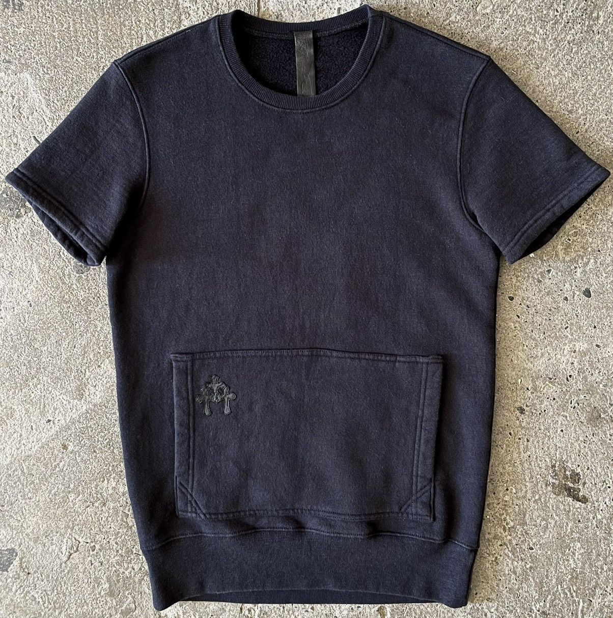 トップス Chrom hearts cross patch sweat Chrome Hearts - Cross Patch - Short Sleeve - Sweat Shirt