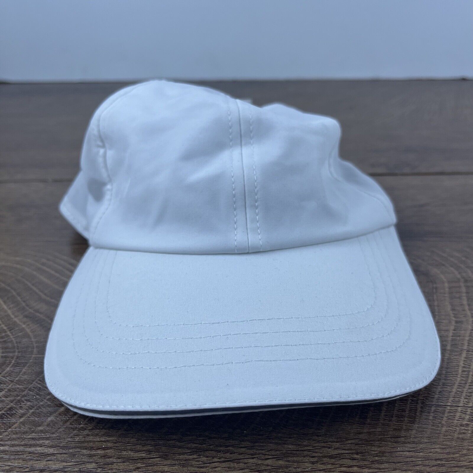 Other Athletic Running Hat White Cap Hat White Cap Hat Adjustable Size ONE SIZE - 1 Thumbnail