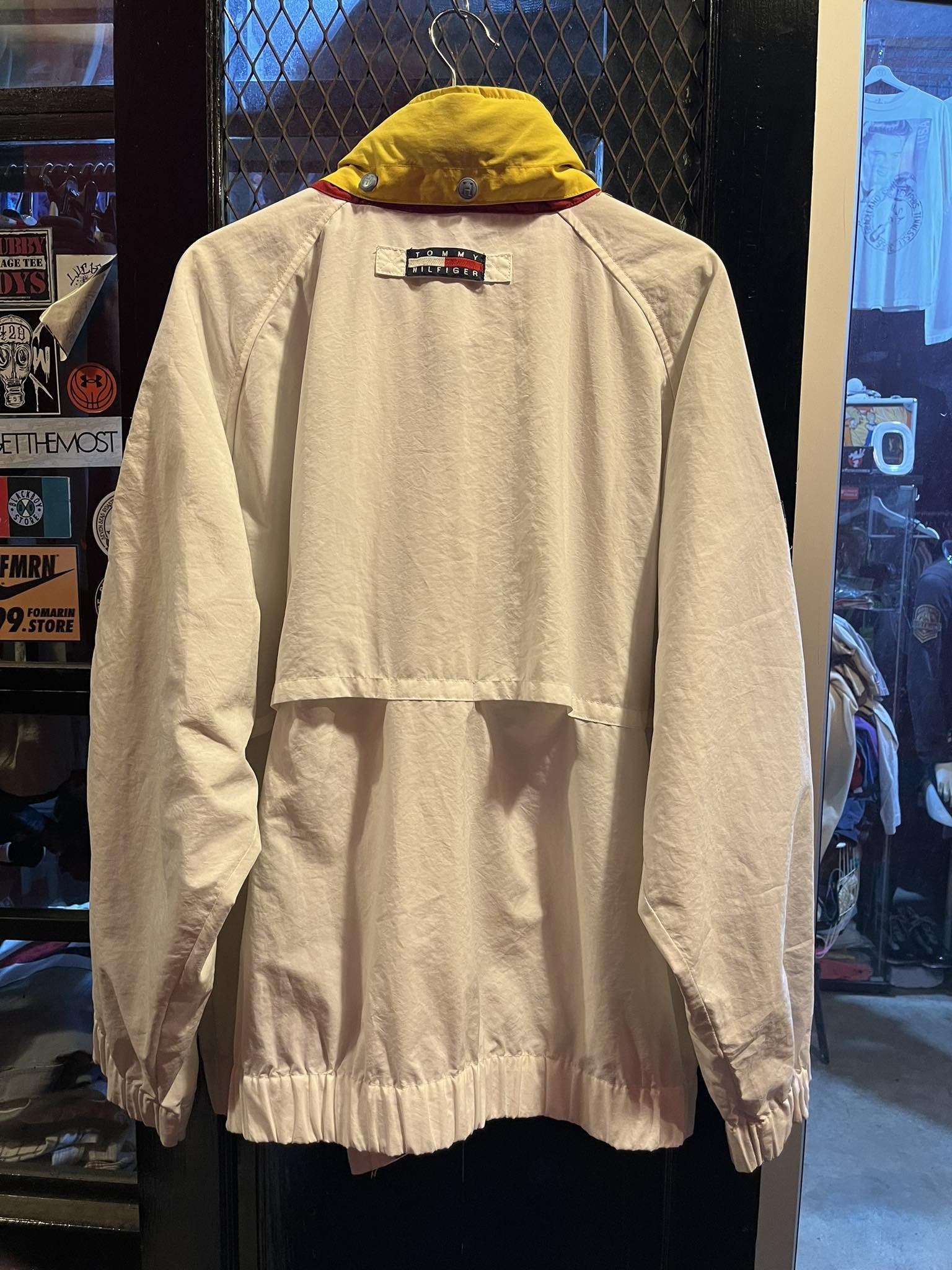 Tommy Hilfiger Athletic of Thailand Spell Out Jacket 90s