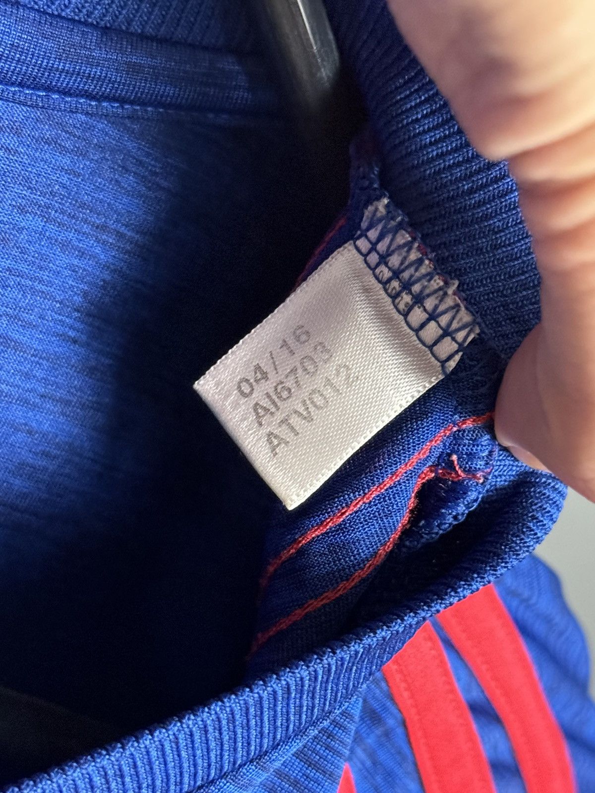 Adidas Manchester United 16/17 Away Football Long Sleeve Jersey Size US M / EU 48-50 / 2 - 7 Thumbnail