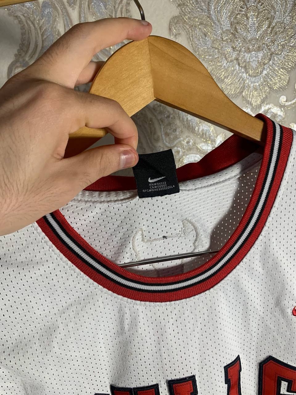Vintage Very Rare Nike NBA Chicago Bulls Jordan 23 Retro Jersey Y2K Size US L / EU 52-54 / 3 - 5 Thumbnail
