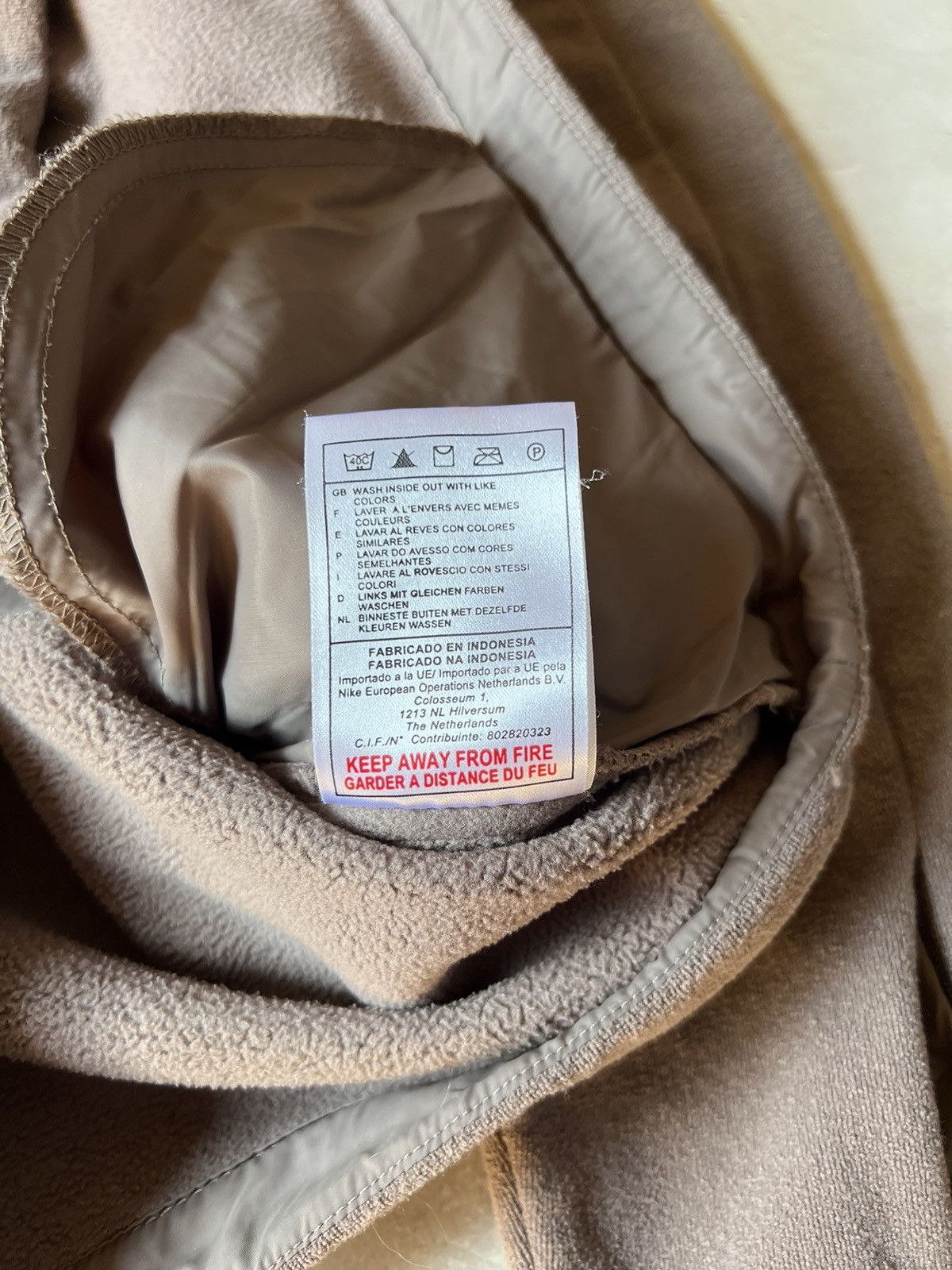 Vintage Vintage Nike Concept Ninja Brown Y2k Hoodie Size M / US 6-8 / IT 42-44 - 9 Thumbnail