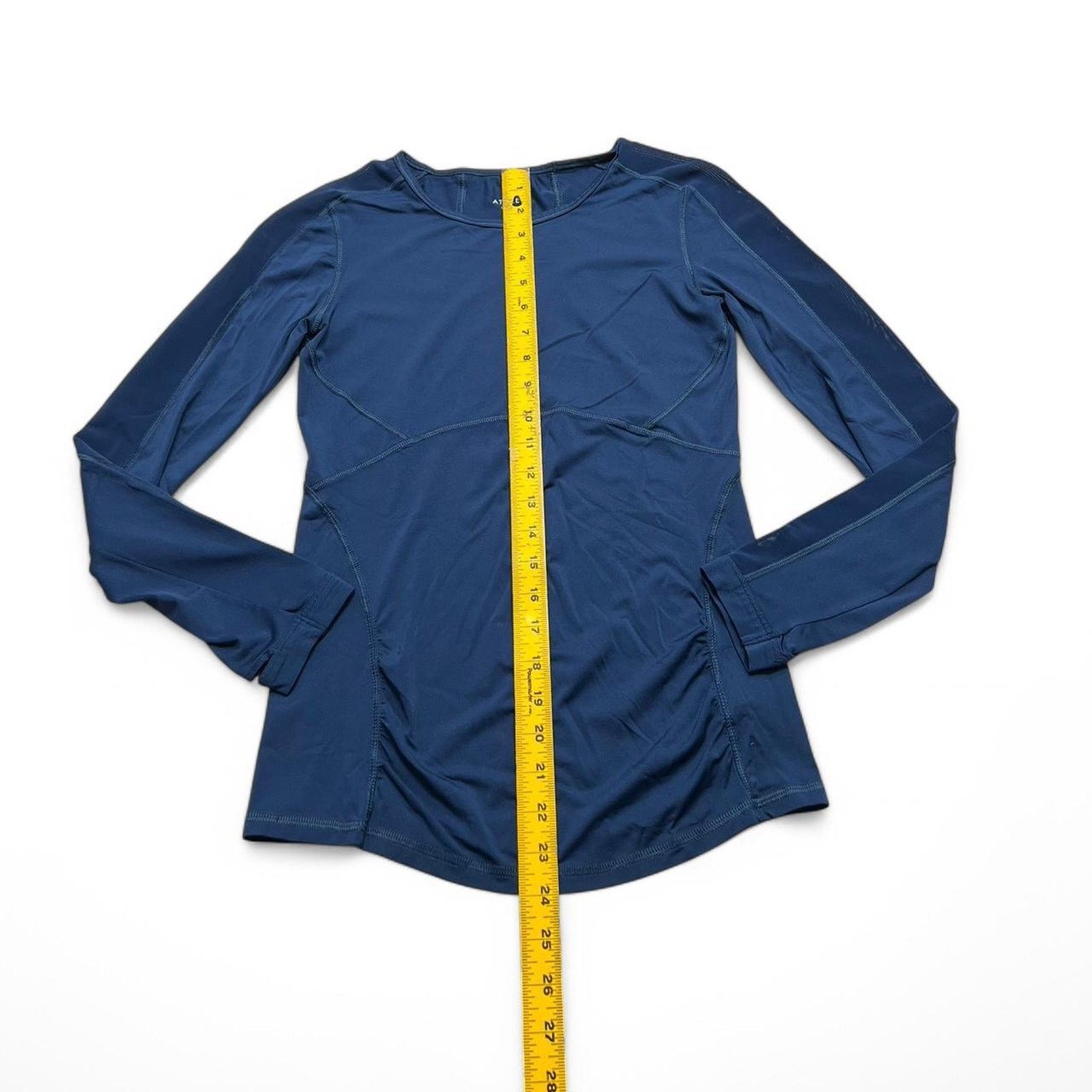 Athleta Athleta Women’s Stealth Long Sleeve Fitted Top in Blue - XS Size XS / US 0-2 / IT 36-38 - 3 Thumbnail