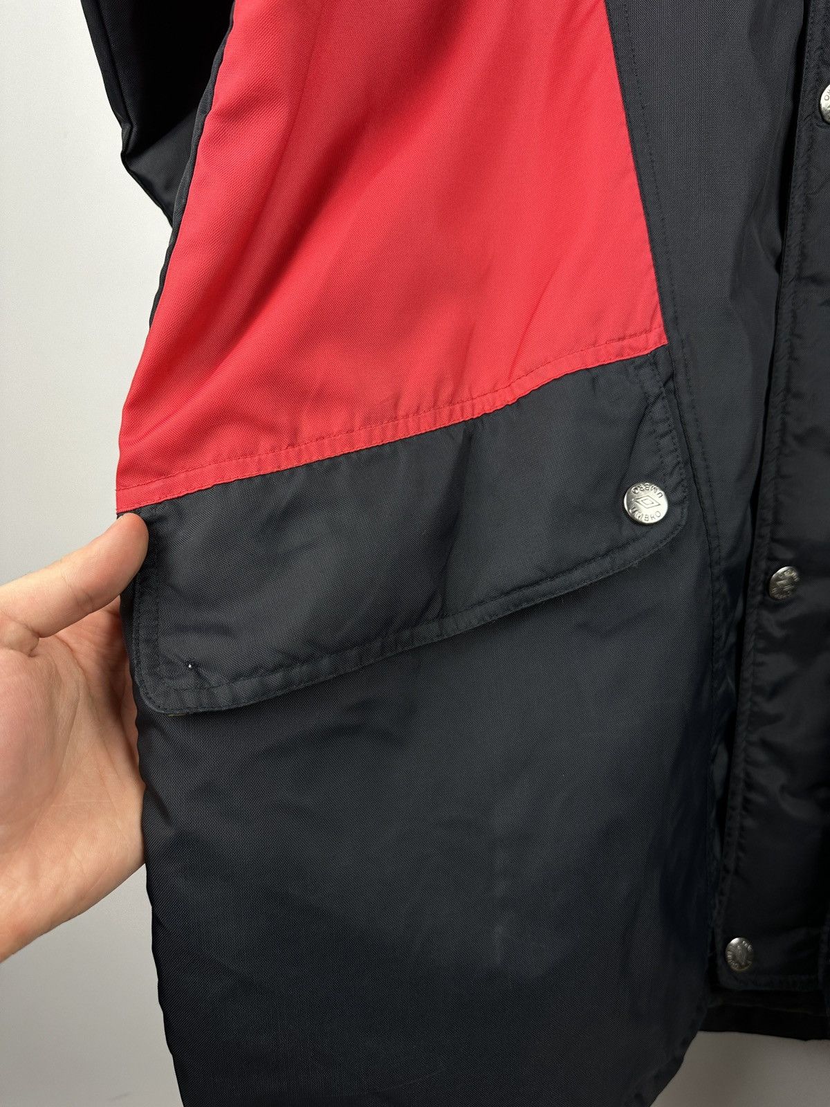 Vintage 90’S Umbro Manchester United Soccer Coat Jacket