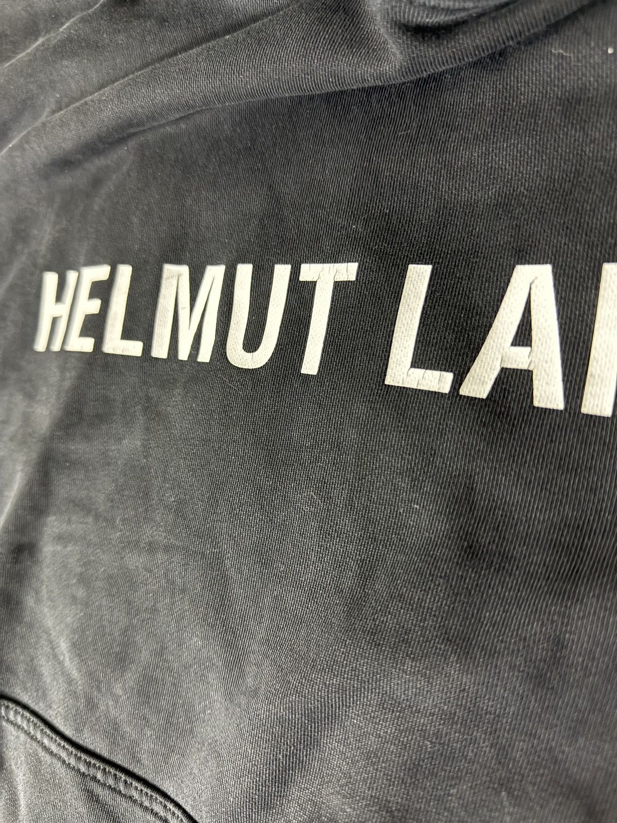 Helmut Lang Helmut Lang Logo Hoodie Size US L / EU 52-54 / 3 - 3 Thumbnail