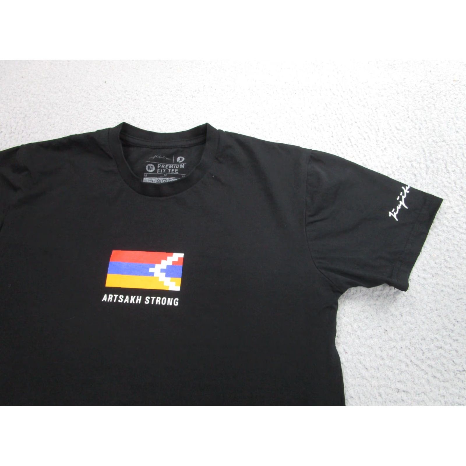 Vintage VINTAGE Juijiteiro Shirt Men M Black Jiu Jitsu MMA Armenian Relief Society BJJ Artsakh Strong Graphic Tee Size US M / EU 48-50 / 2 - 2 Thumbnail