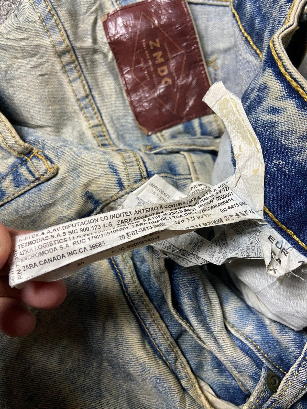 Zara Zara Man Denim Collection Skinny Jeans (165) Size US 31 - 5 Thumbnail