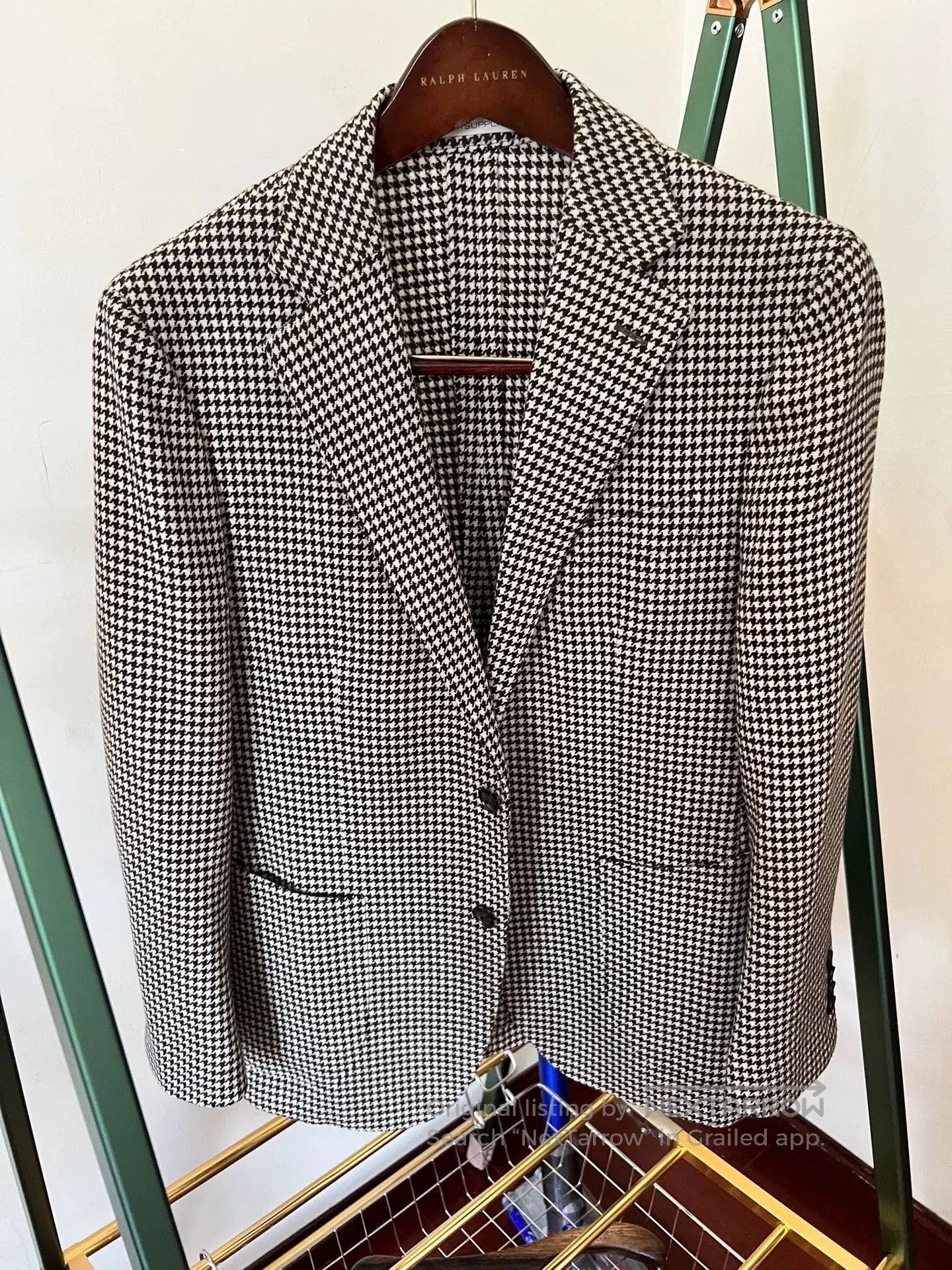 Suitsupply SUITSUPPLY Havana Houndstooth Wool. Size US M / EU 48-50 / 2 - 3 Thumbnail