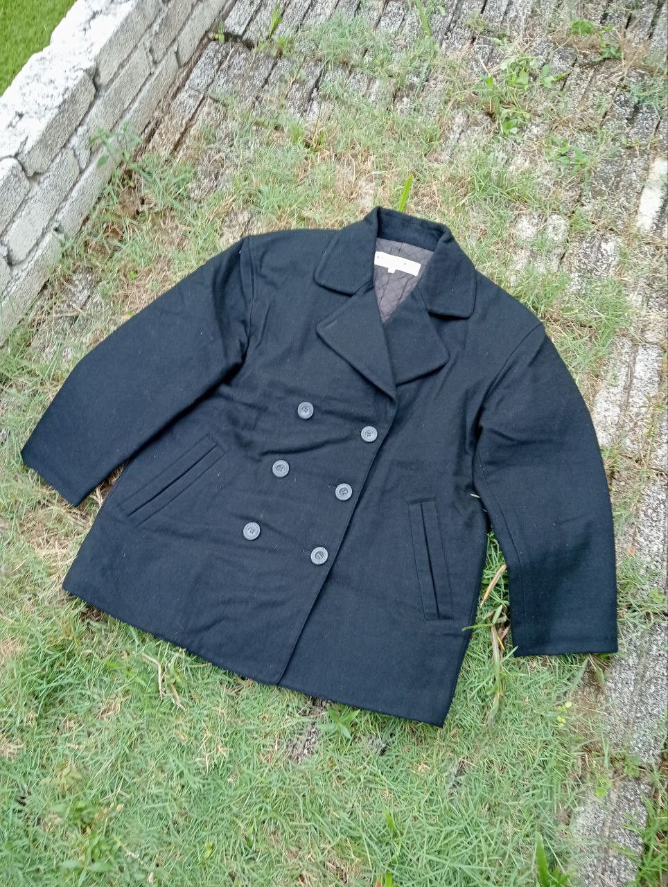 Christian Dior Monsieur Vintage Christian Dior Oversized Wool Coat - Size M Size US M / EU 48-50 / 2 - 2 Thumbnail