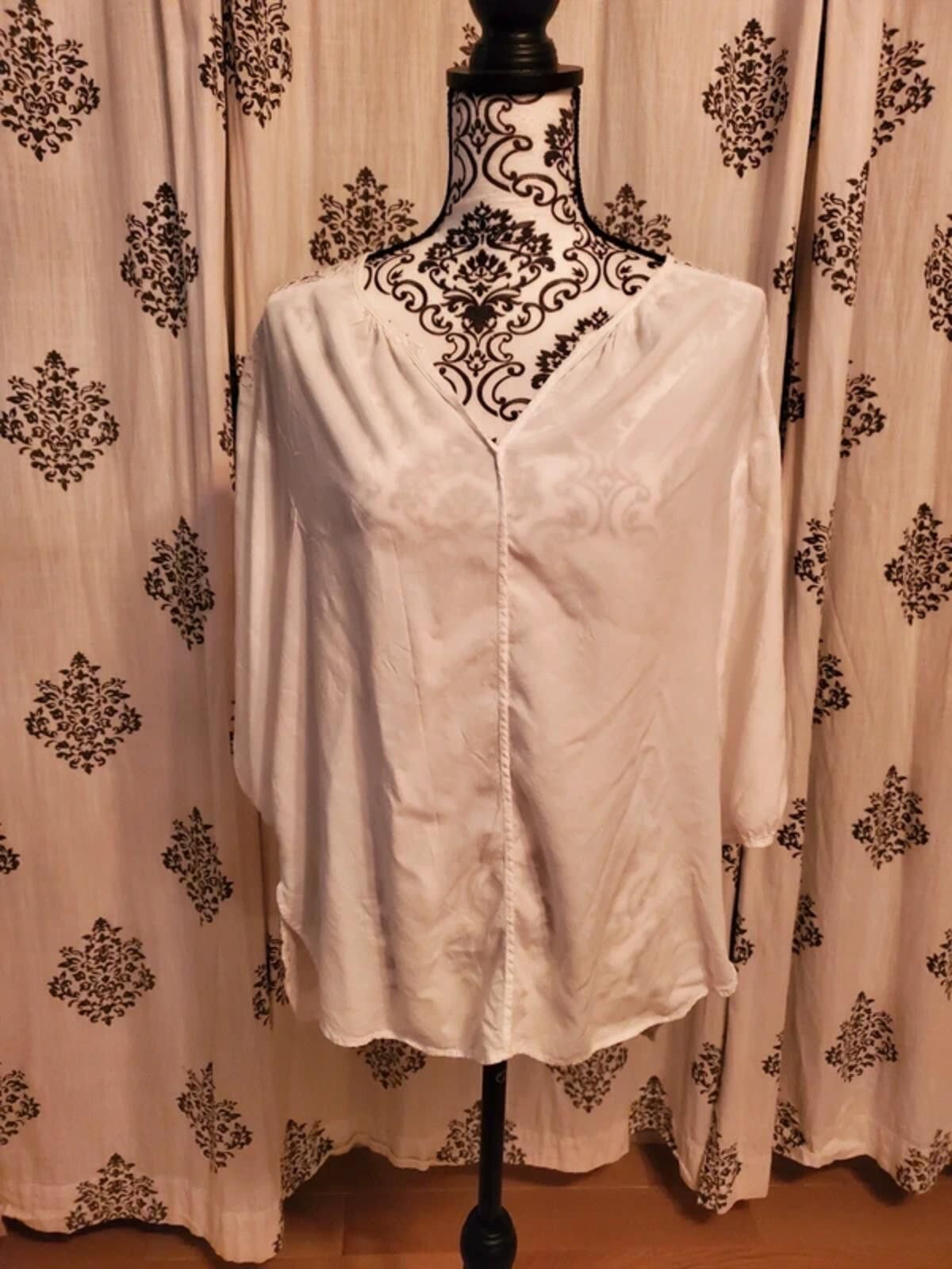 Other Stylus White Lace Top Size M / US 6-8 / IT 42-44 - 1 Thumbnail