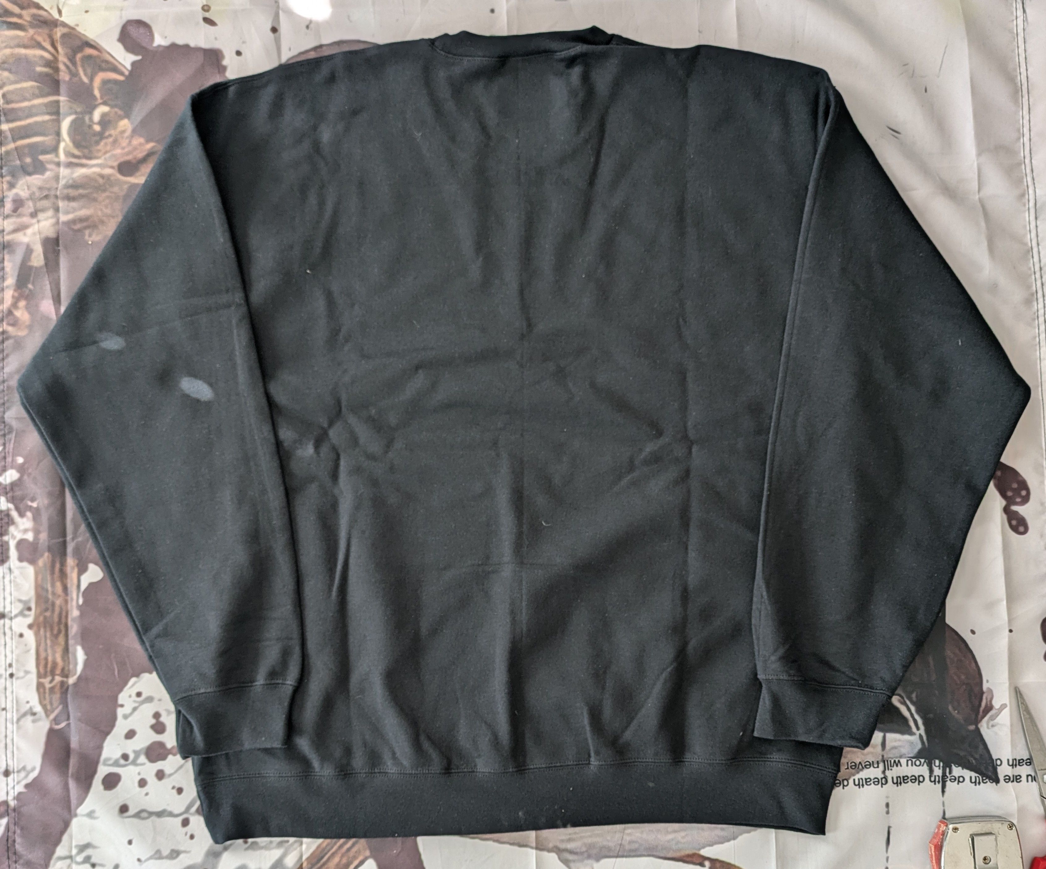 Other shitbysheff Nicotine Nike Parody Crewneck Sweatshirt Size US XL / EU 56 / 4 - 2 Thumbnail