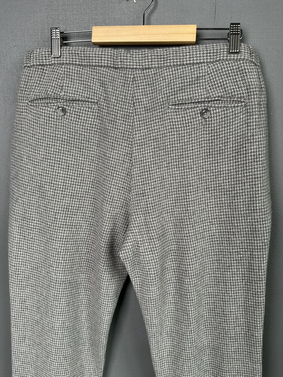 Suitsupply SUITSUPPLY AMES PLEAT ES Wool Cashmere Gray Pants size 52 Size US 34 / EU 50 - 8 Thumbnail