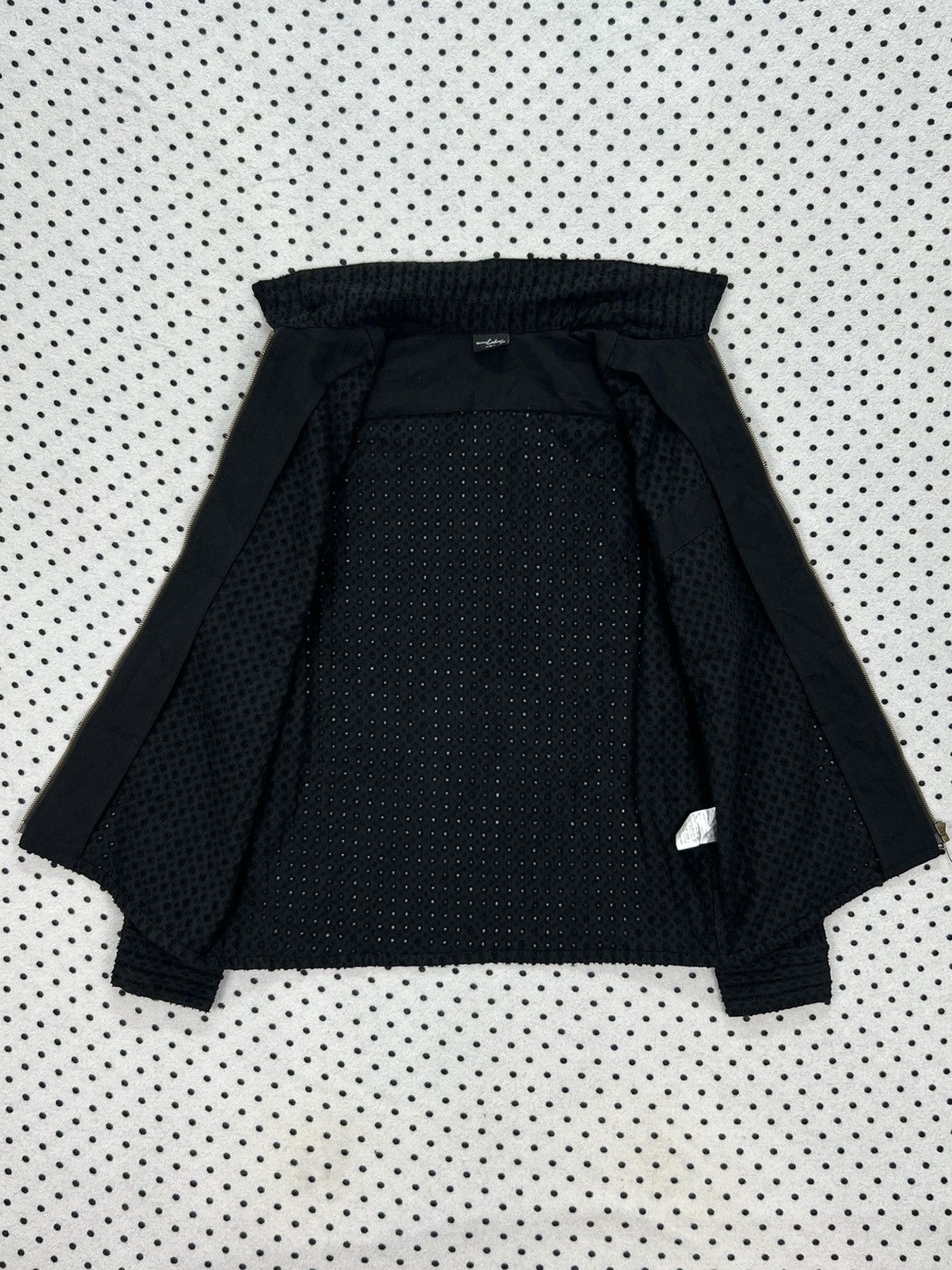 Japanese Brand Workman Colors Textured Perforated Zip Jacket Size US S / EU 44-46 / 1 - 7 Thumbnail