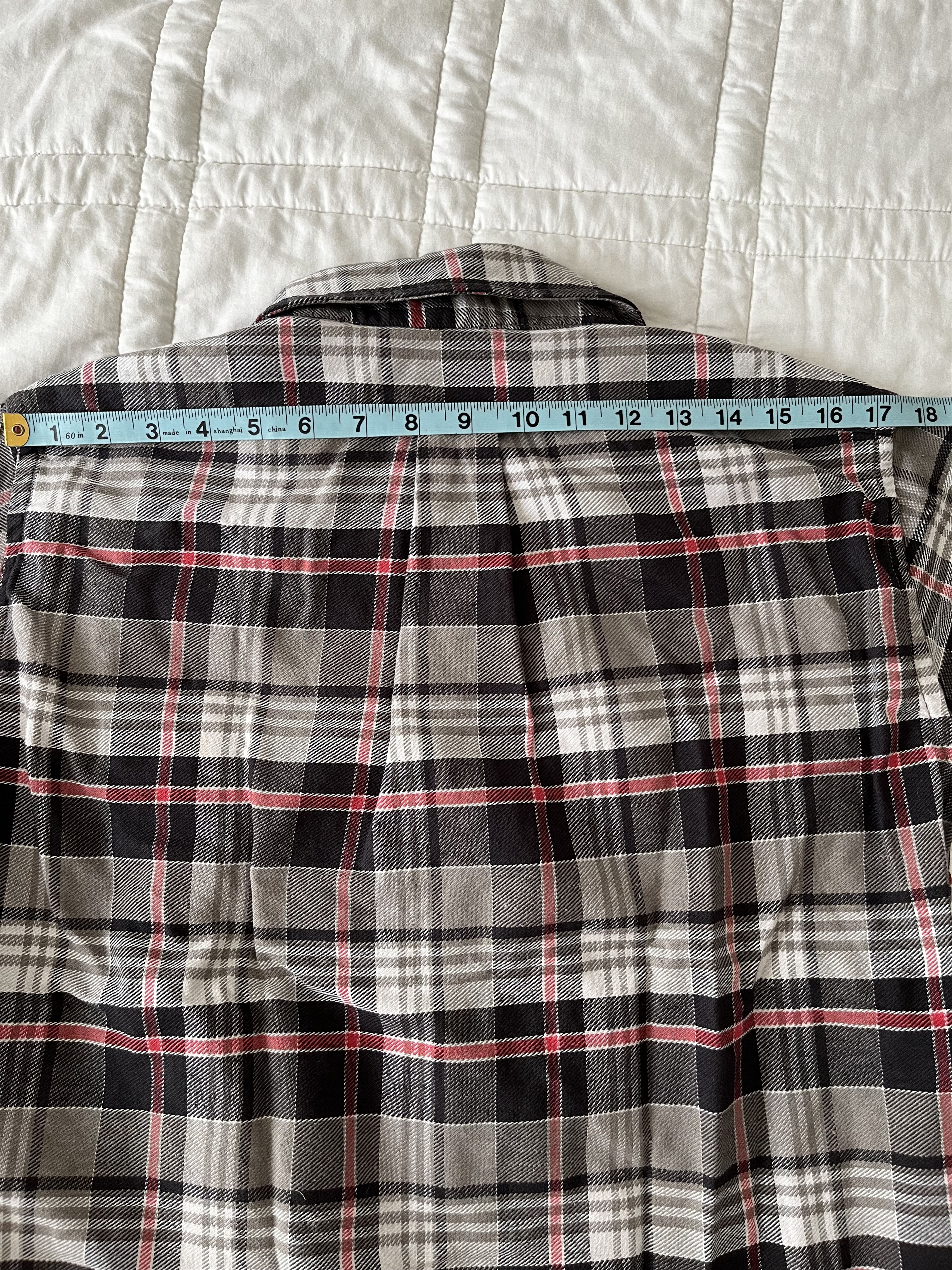 Denime Plaid Flannel shirt Size US M / EU 48-50 / 2 - 3 Thumbnail