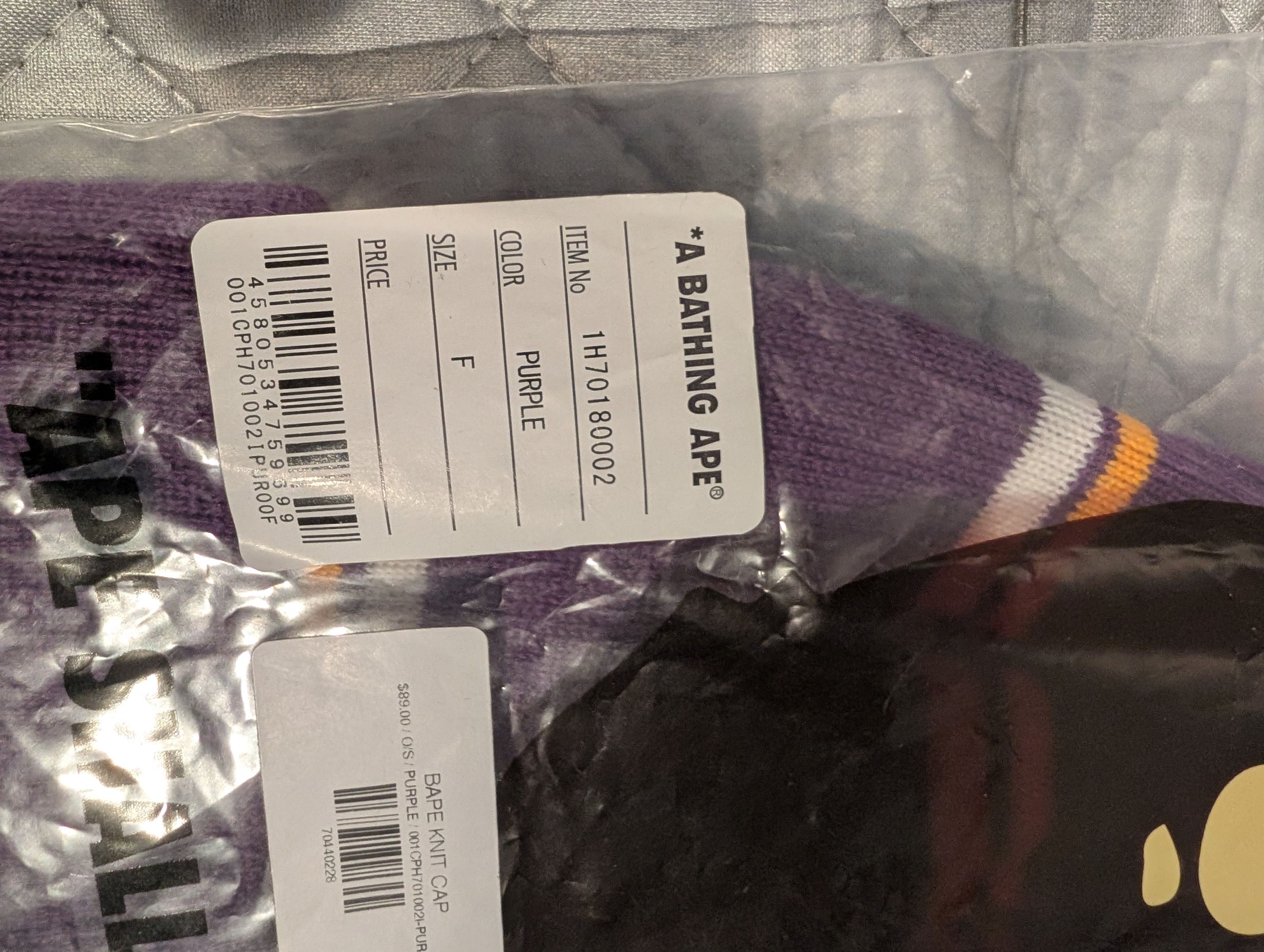 Bape Brand New Bape Beanie Size ONE SIZE - 7 Thumbnail