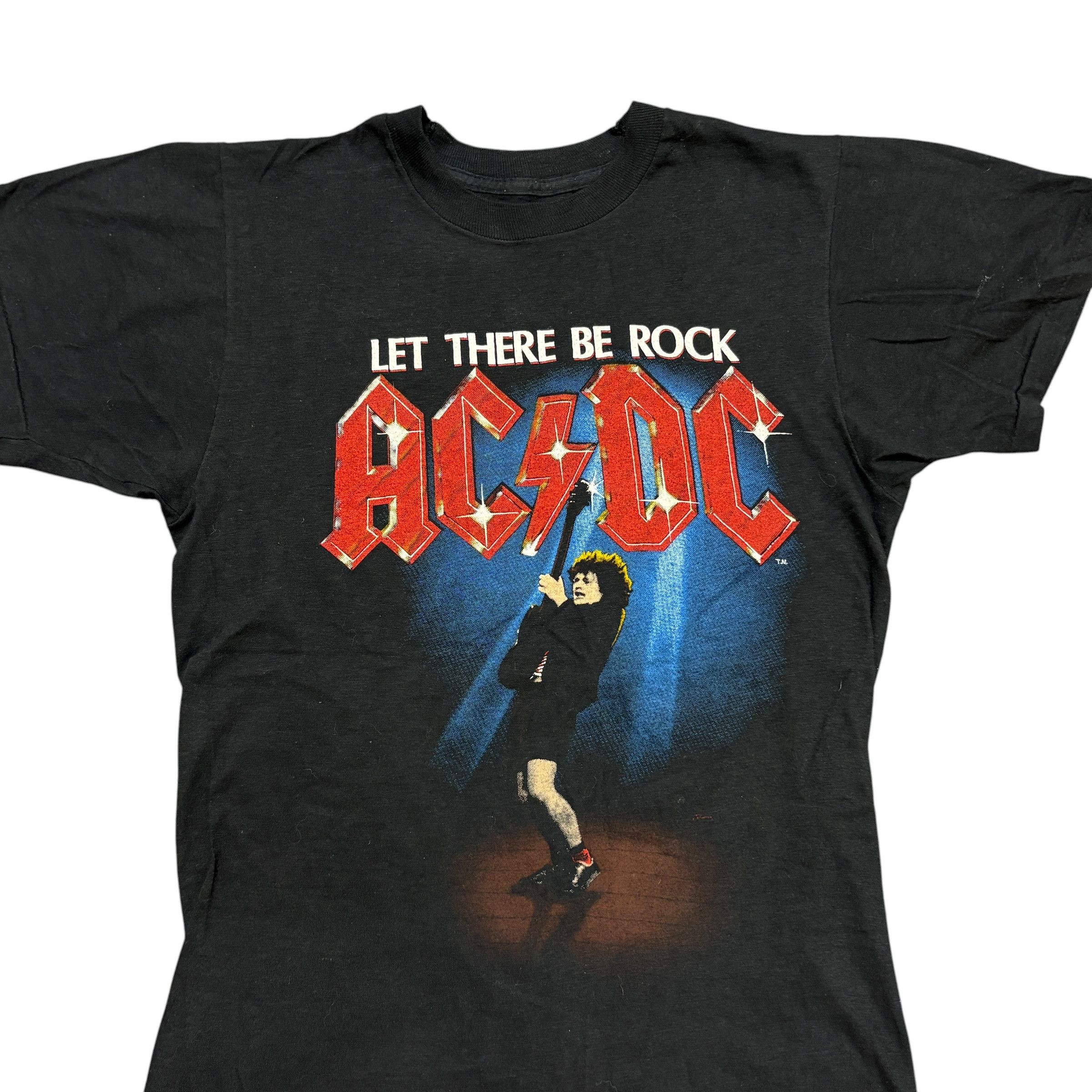 AC/DC Vintage Acdc Shirt 1982 Tour Single Stitch Rock Band Tee Size US S / EU 44-46 / 1 - 3 Thumbnail