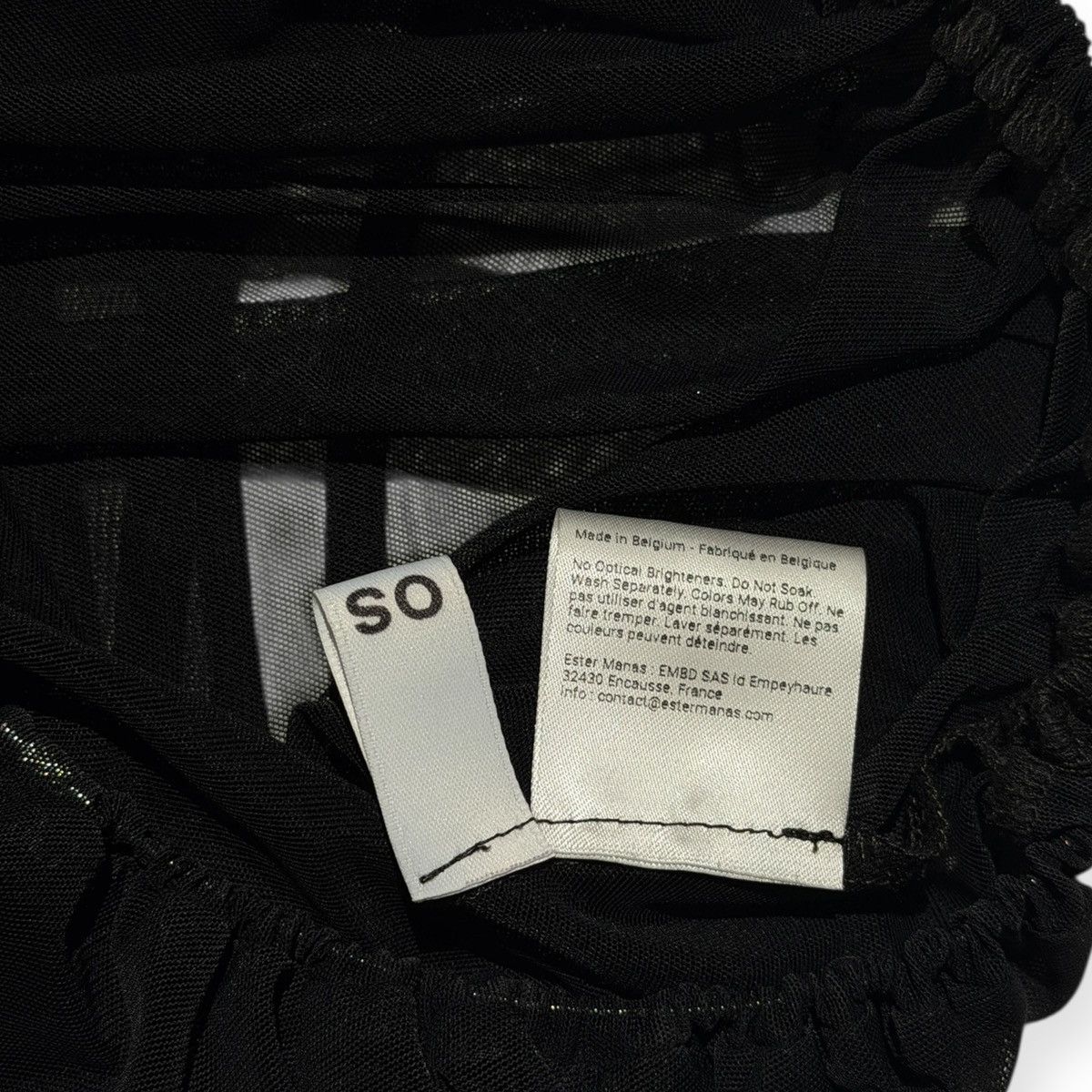 Other Ester Manas mesh asymmetric cut out hip skirt Size 27" / US 4 / IT 40 - 5 Thumbnail