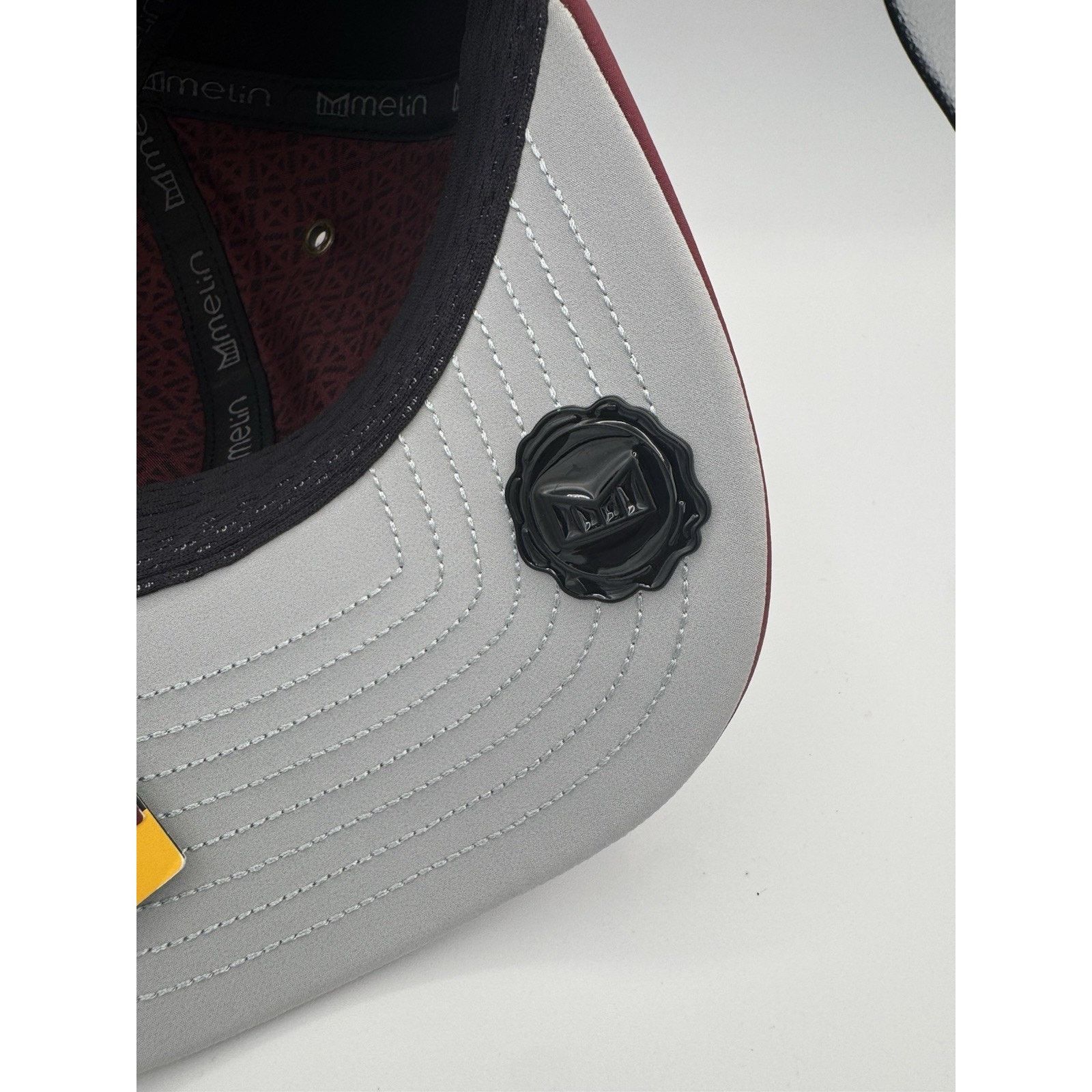 melin Melin Thermal A-Game Infinite Hat Maroon Snapback NEW NWT Size ONE SIZE - 9 Thumbnail