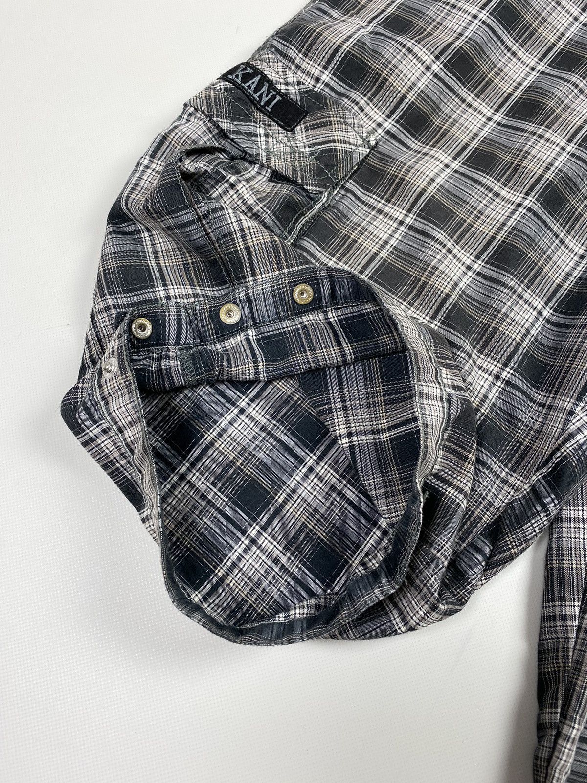 Karl Kani × Vintage Karl Kani men’s checked cargo rap shorts size 36 Size US 36 / EU 52 - 10 Thumbnail