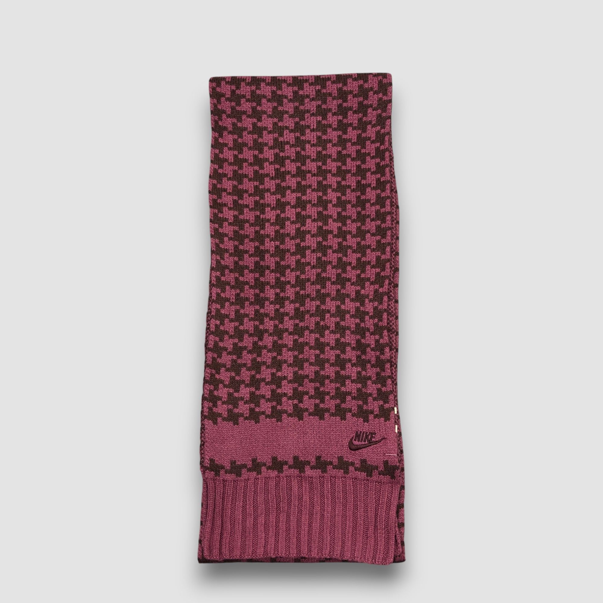 Nike Vintage Nike Scarf Muffler Wool Knit Cashmere Scarves Size ONE SIZE - 2 Thumbnail
