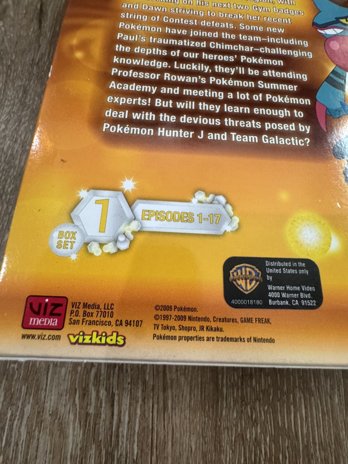 Pokemon Pokemon OP Battle Dimension Box Set 1 DVDs 2005 Size ONE SIZE - 5 Thumbnail