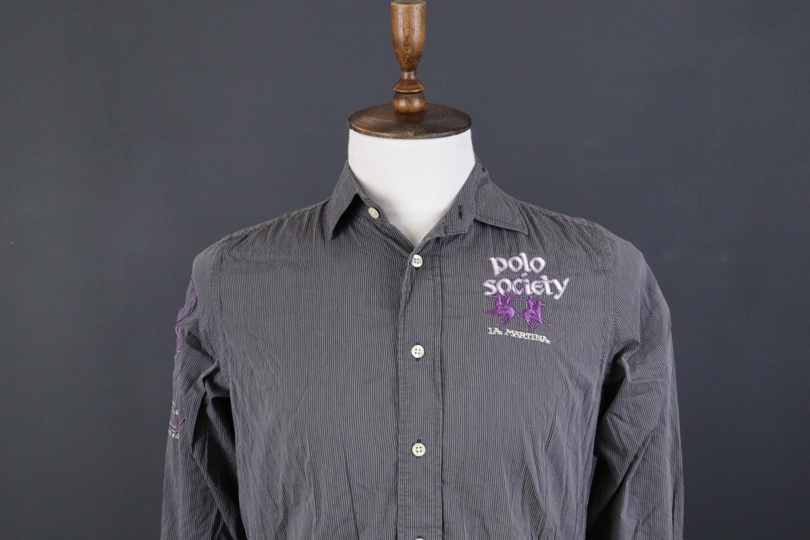 La Martina La Martina Buenos Aires Polo #2 Button Down Shirt Size M Size US M / EU 48-50 / 2 - 2 Thumbnail