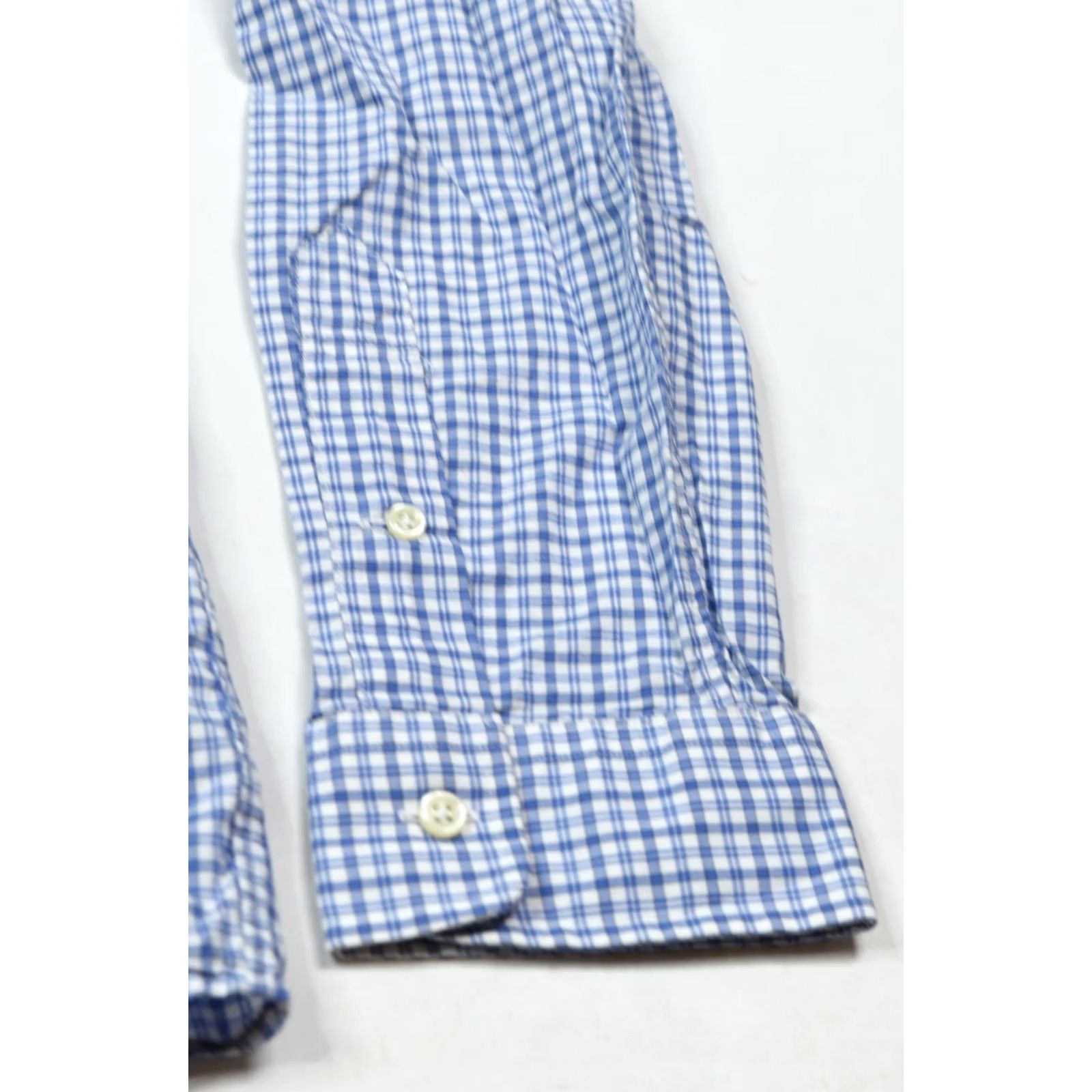 Ralph Lauren Ralph Lauren Shirt Mens Large Blue Plaid Long Sleeve Button-Down Cotton Size US L / EU 52-54 / 3 - 5 Thumbnail