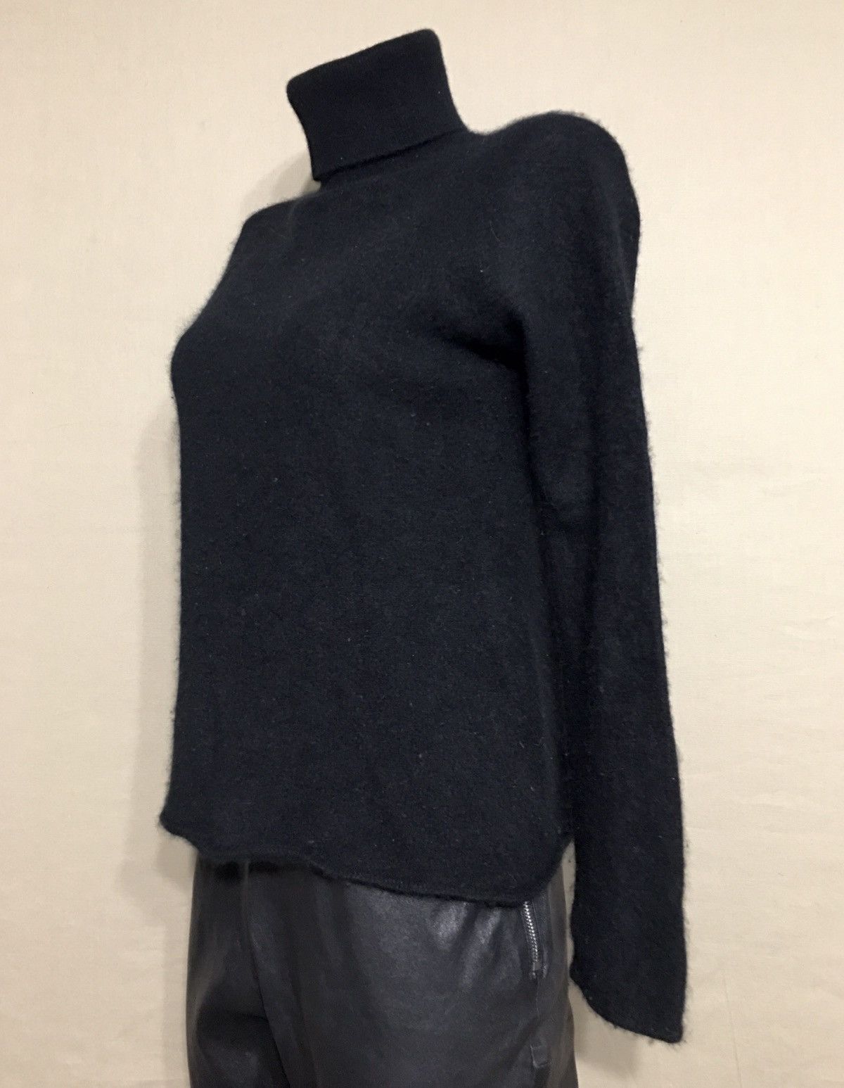 Fedeli FEDELI Cashmere Black Jumper Sweater Size EU 44 Size M / US 6-8 / IT 42-44 - 3 Thumbnail