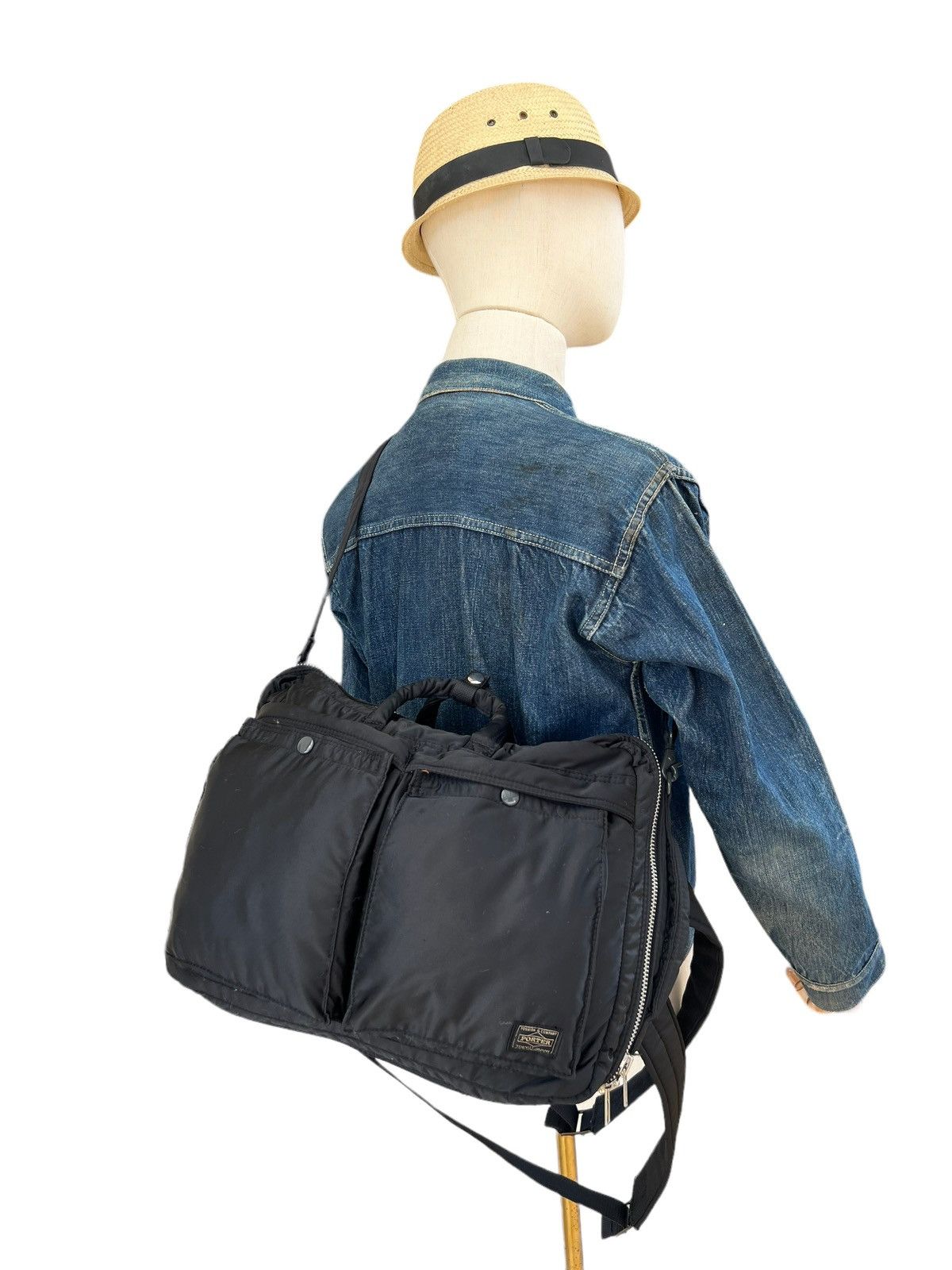 Porter Porter By Yoshida Tanker 3Way Briefcase Black Size ONE SIZE - 3 Thumbnail