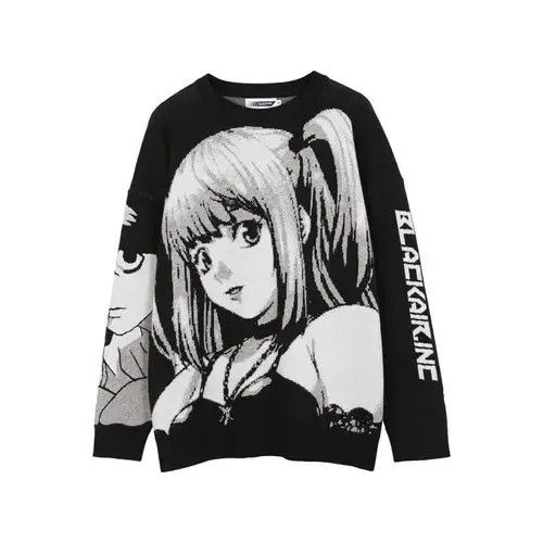 New Anime Death Note Knitwear Jumper Sweatshirt