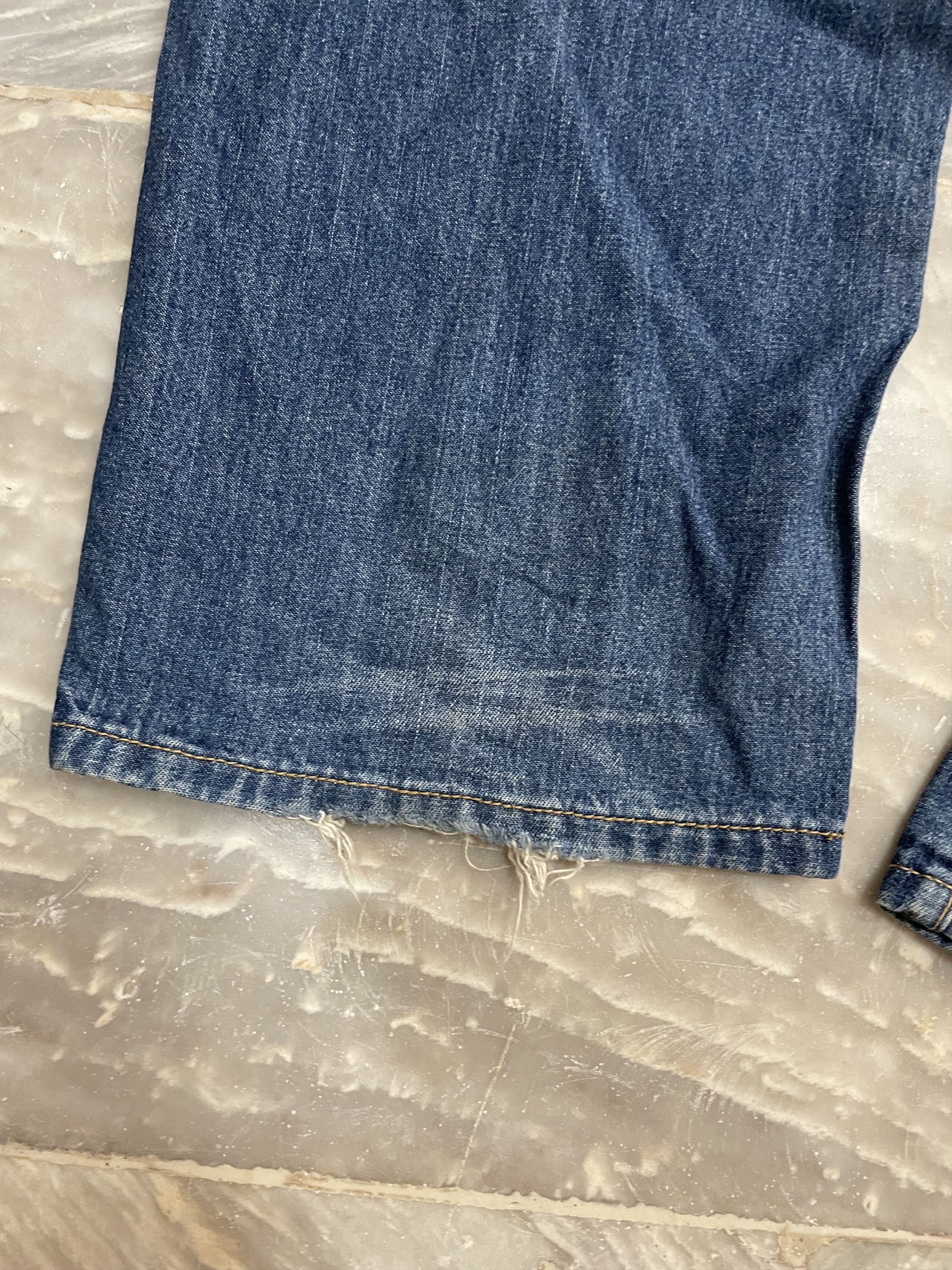 Bape × Nigo × Vintage OG Bape - Double Pocket Logo Denim Pants Size US 32 / EU 48 - 5 Thumbnail