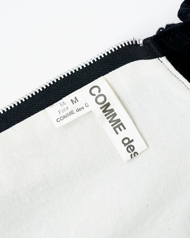 Comme des Garcons Comme Des Garcons Velvet crewneck wool and silk dress Size M / US 6-8 / IT 42-44 - 8 Thumbnail