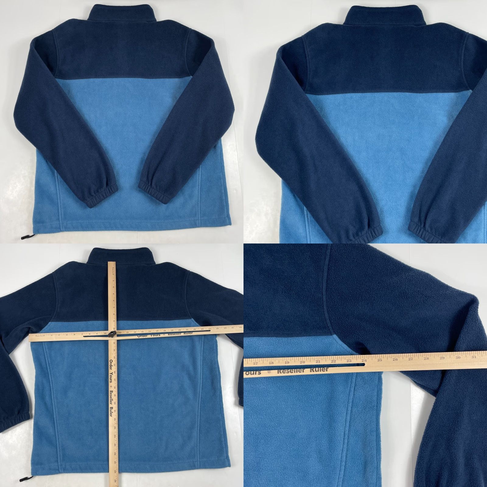 Vintage Columbia Jacket Mens XL Blue Fleece 1/4 Zip Pullover Hiking Camping Ski Jacket? Size US XL / EU 56 / 4 - 8 Thumbnail
