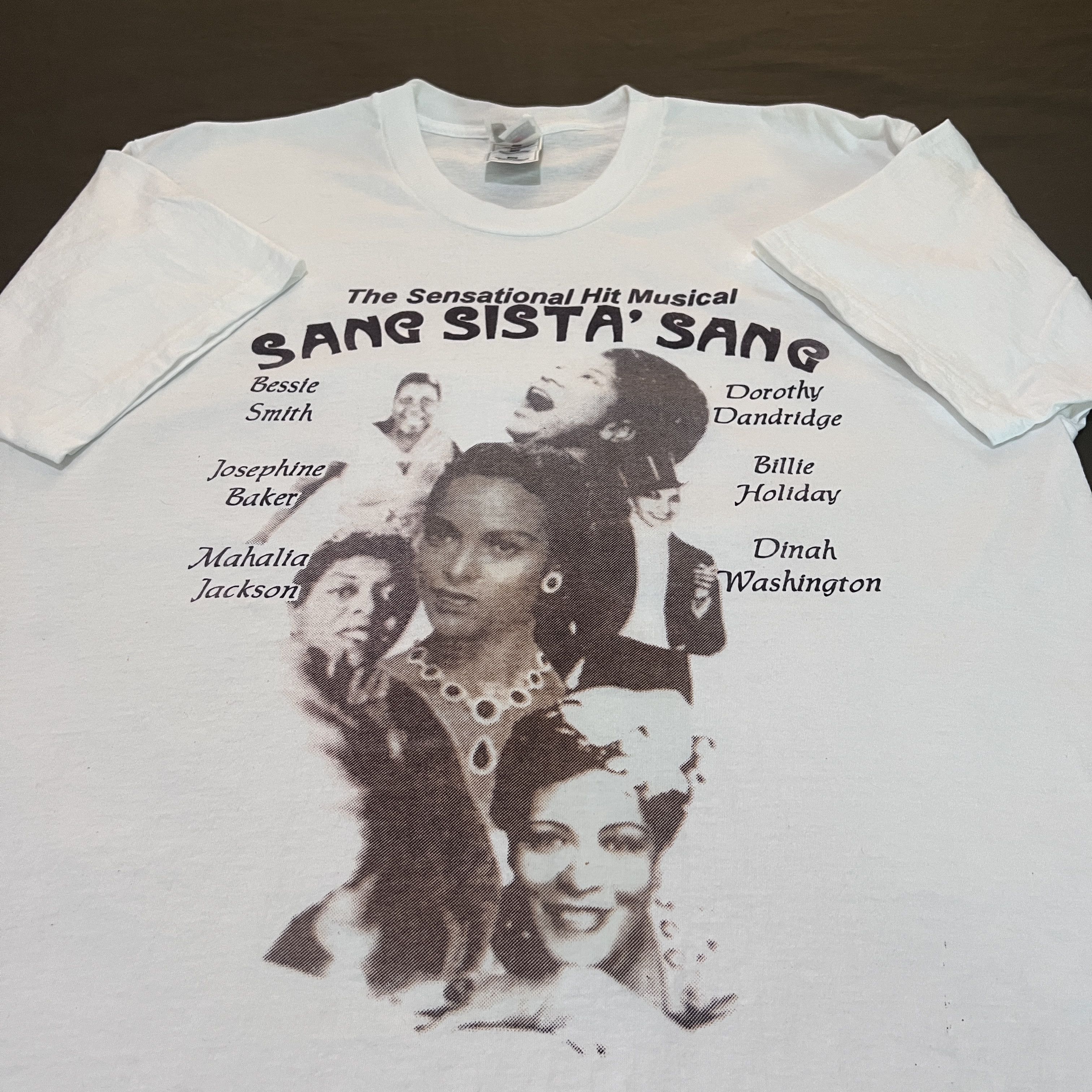 Band Tees × Vintage Vintage Billie Holiday Smokey Robinson Mickey Stevenson XL Size US XL / EU 56 / 4 - 1 Thumbnail