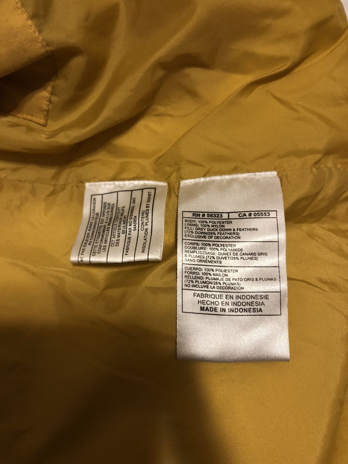 Nike × Vintage Vintage 90’s Y2K Mustard Nike Duck Down Puffer Vest Drill Size US L / EU 52-54 / 3 - 5 Thumbnail