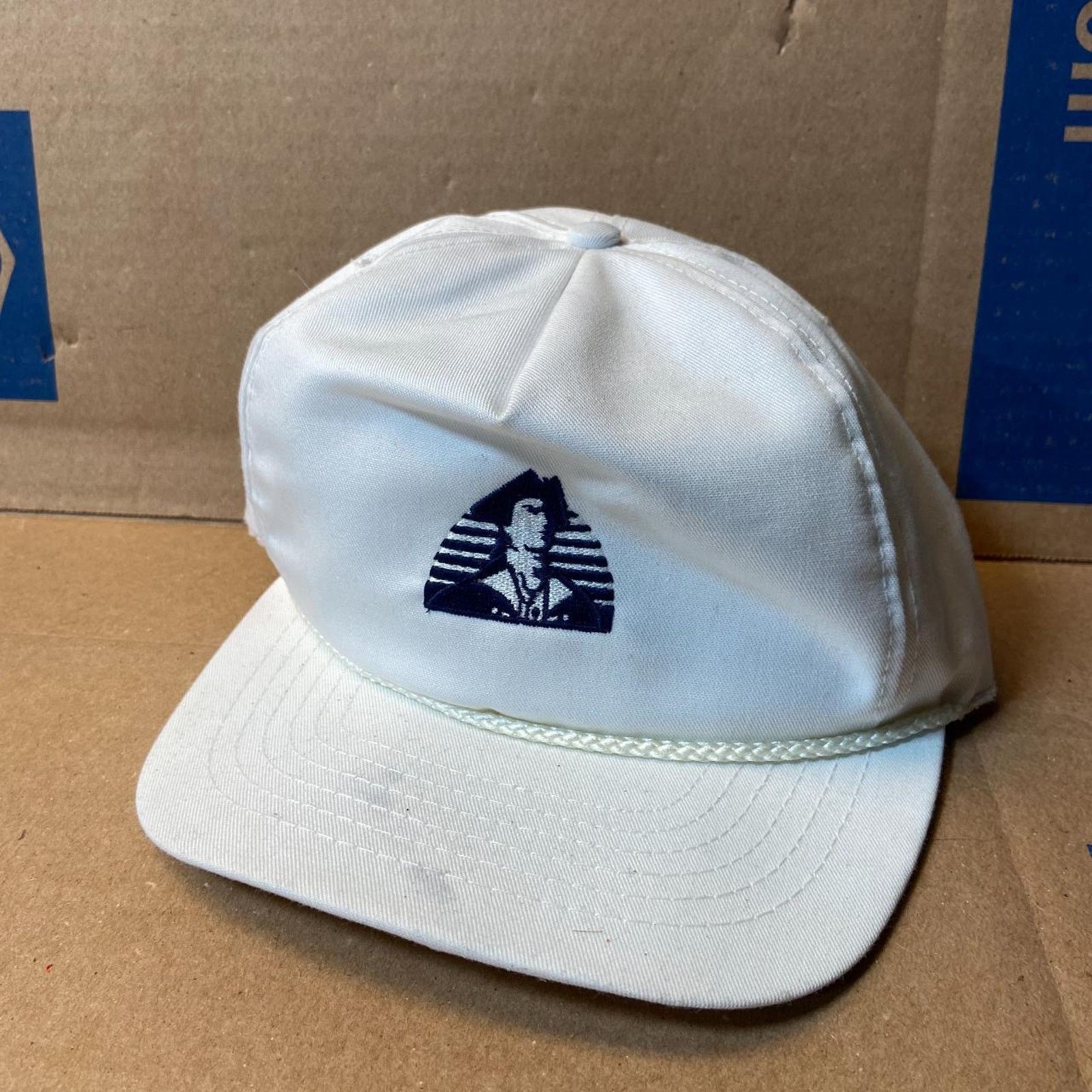 Starter Pilgram white trucker hat embroided Size ONE SIZE - 2 Thumbnail
