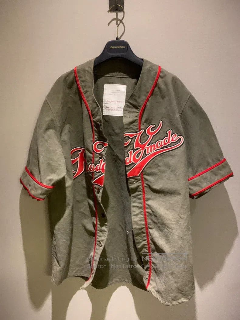 READYMADE Ready Made Baseball Camo Baseball Jacket, Jersey, Athleisu Size US XS / EU 42 / 0 - 1 Thumbnail