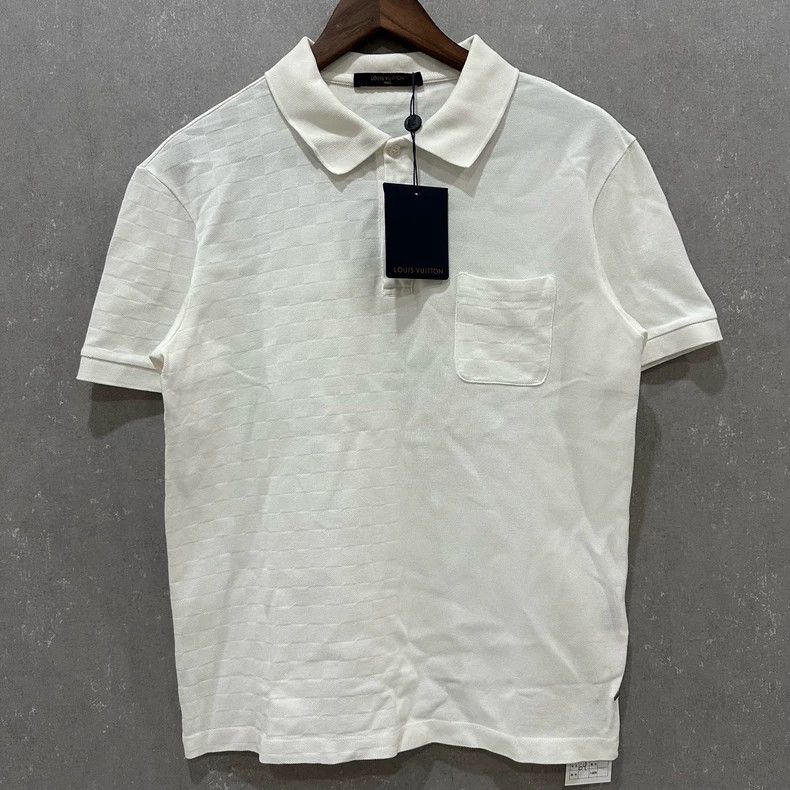 Louis Vuitton Louis Vuitton Checkerboard Polo Short Sleeve 2505-Nextarrow Size US M / EU 48-50 / 2 - 1 Thumbnail
