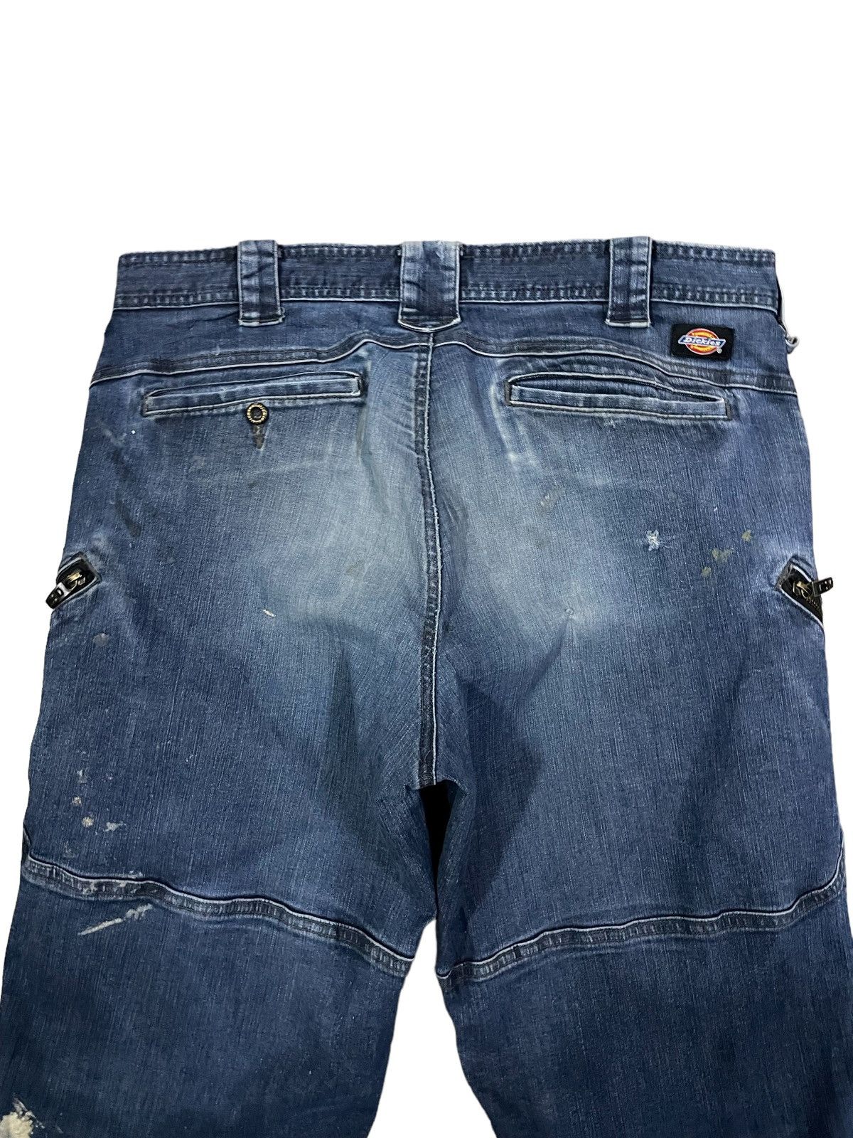 Dickies Dickies Paint Splatter Multipocket Distressed Baggy Jeans Size US 36 / EU 52 - 10 Thumbnail