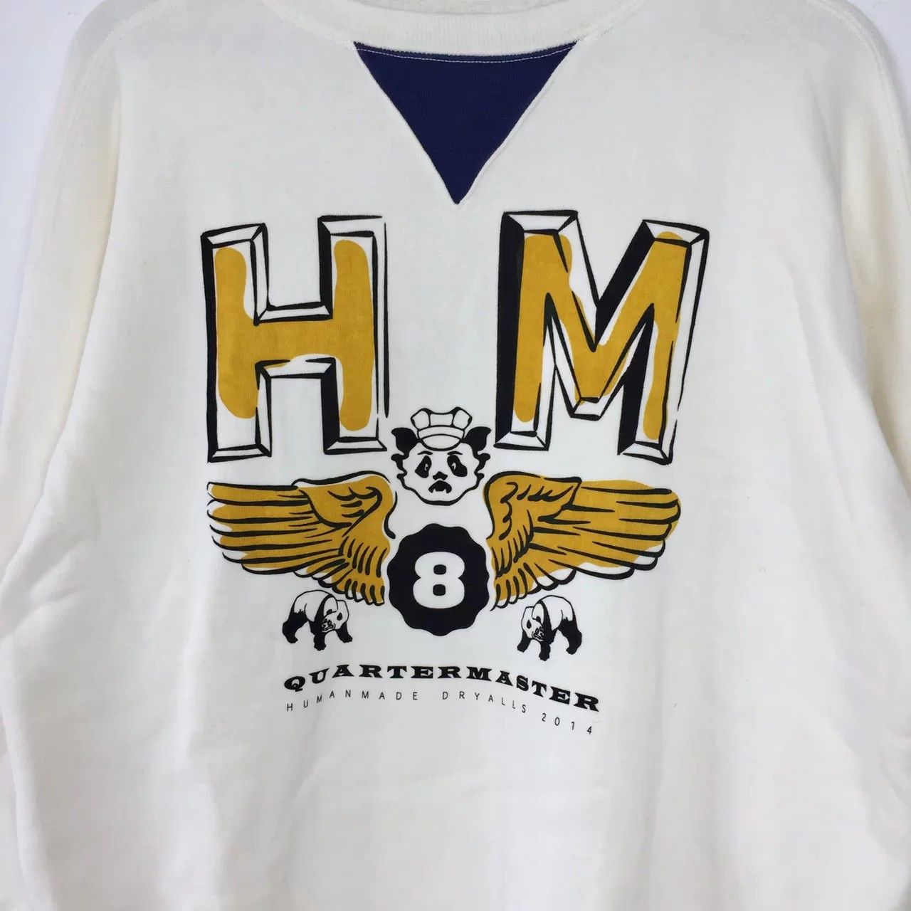 Human Made HUMAN MADE 2014FW QUARTERMASTER PANDA SWEATSHIRT Size US L / EU 52-54 / 3 - 4 Thumbnail