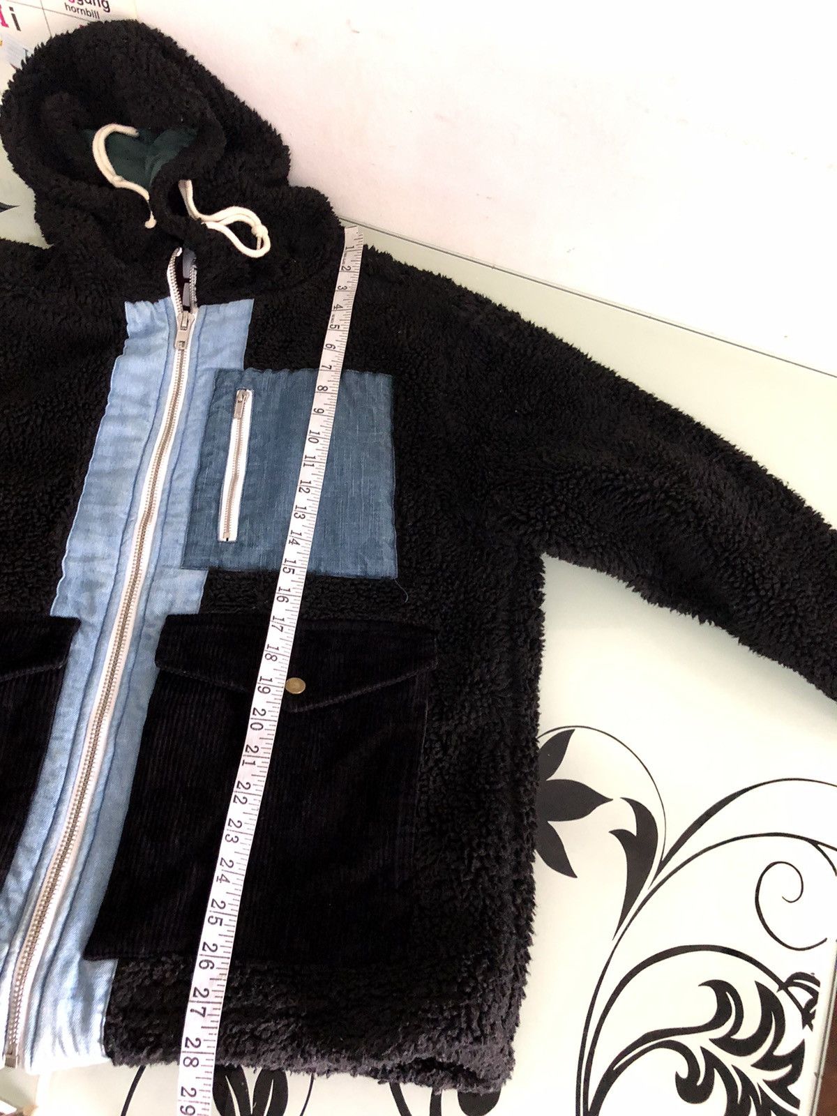 Seditionaries Korean Brands❗️Queitist Fleece Patchwork Like Undercover Size US XL / EU 56 / 4 - 17 Thumbnail