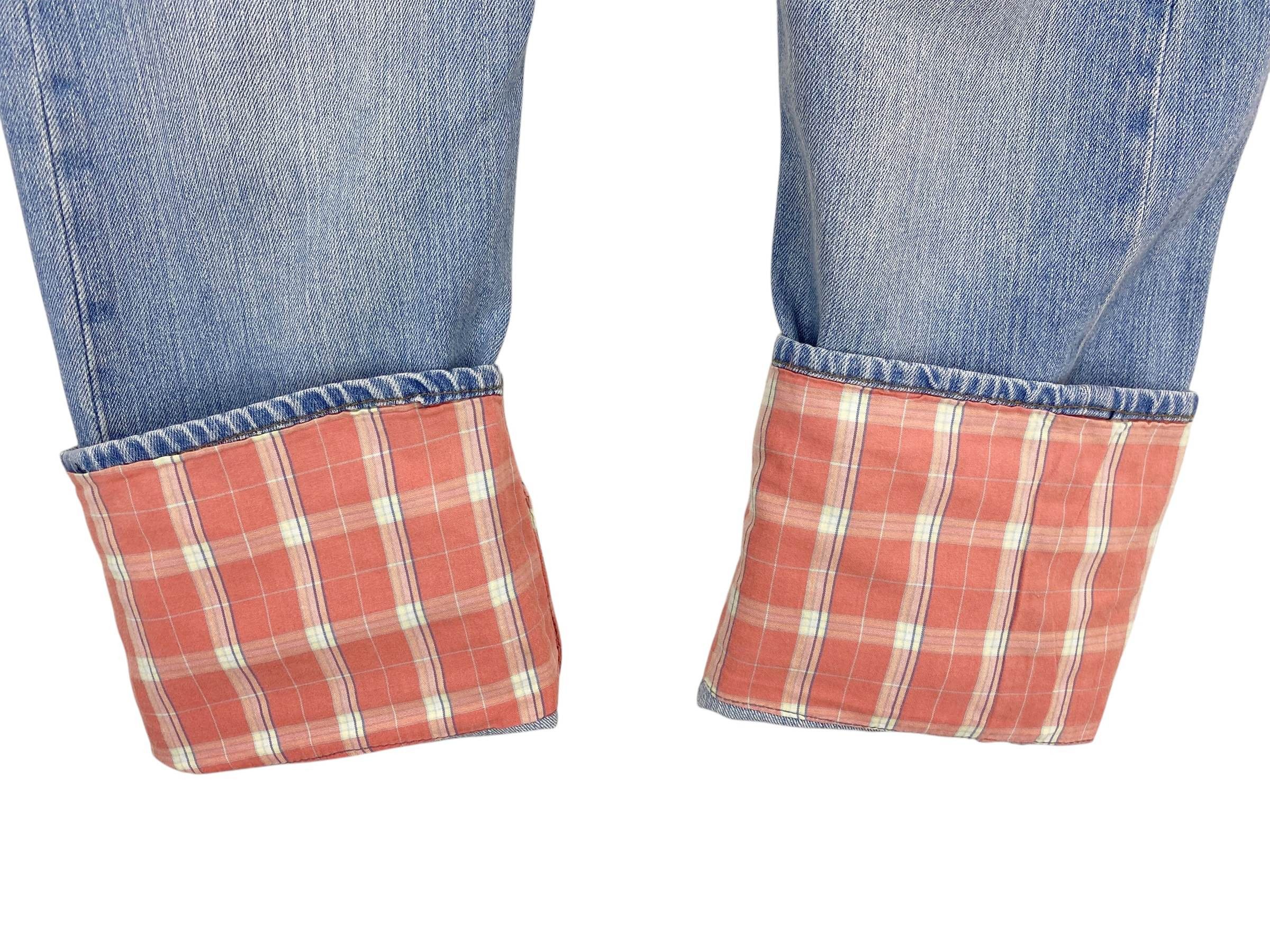 Japanese Brand Dominates Jeans Double Waist Jeans Japanese Jeans Size US 32 / EU 48 - 10 Thumbnail