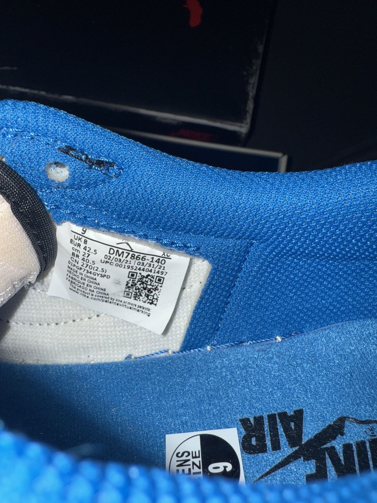 Fragment Design × Jordan Brand × Travis Scott Nike Air Jordan 1 Low OG SP Fragment Design x Travis Scott Size US 9 / EU 42 - 8 Thumbnail