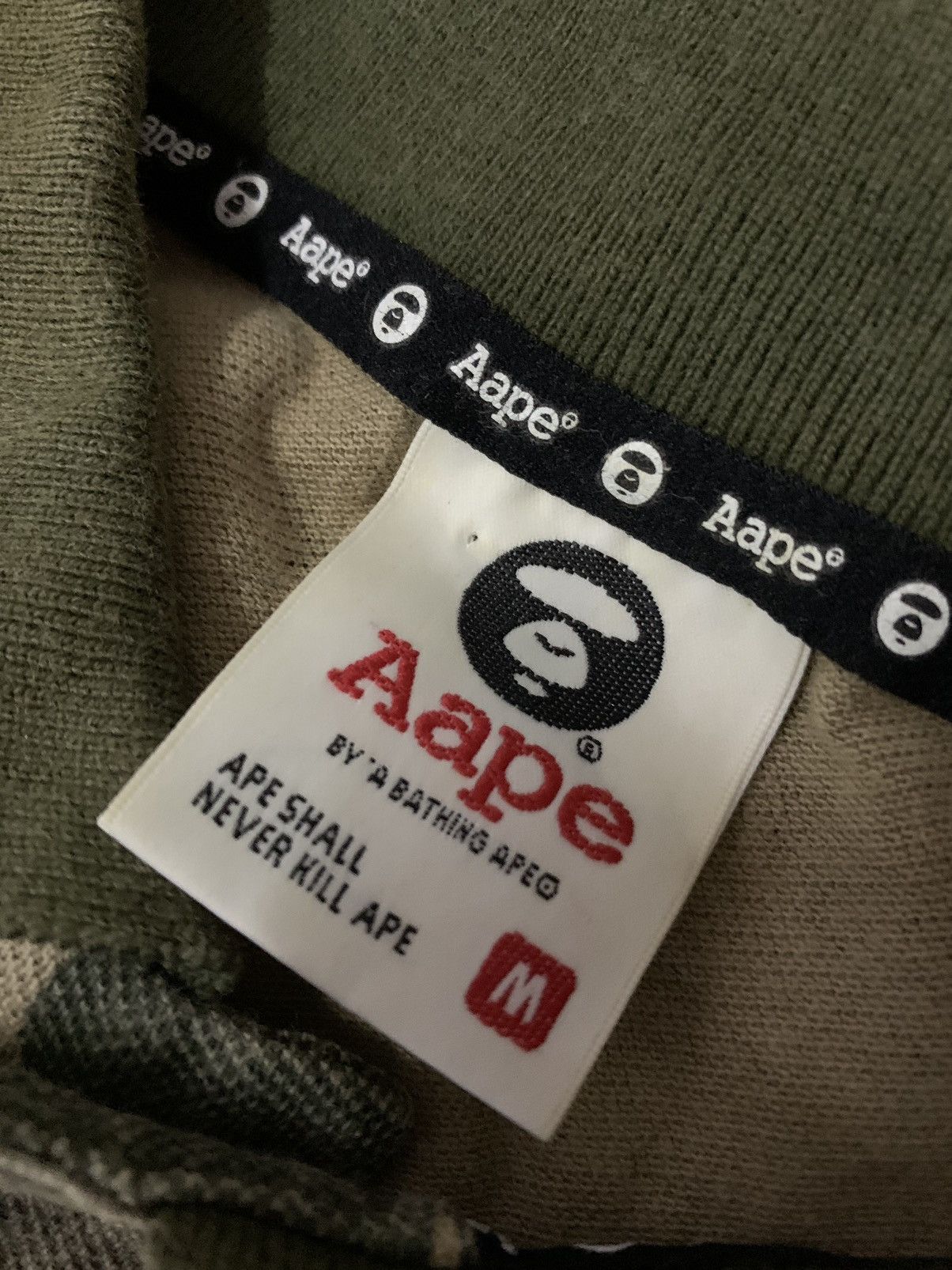 Aape A Bathing Ape Camo Polo Shirt Size US M / EU 48-50 / 2 - 6 Thumbnail