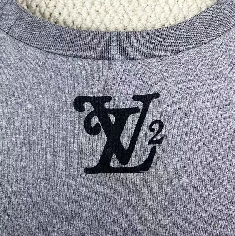 Louis Vuitton Louis Vuitton Gray Cotton Blend Embroidered Sweatshirt . Size US M / EU 48-50 / 2 - 5 Thumbnail