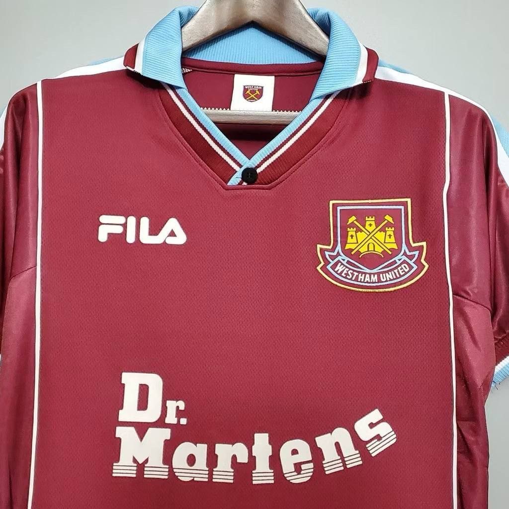 Vintage Vintage Jersey WestHam 1999-2000 Home Kit Size US XL / EU 56 / 4 - 3 Thumbnail