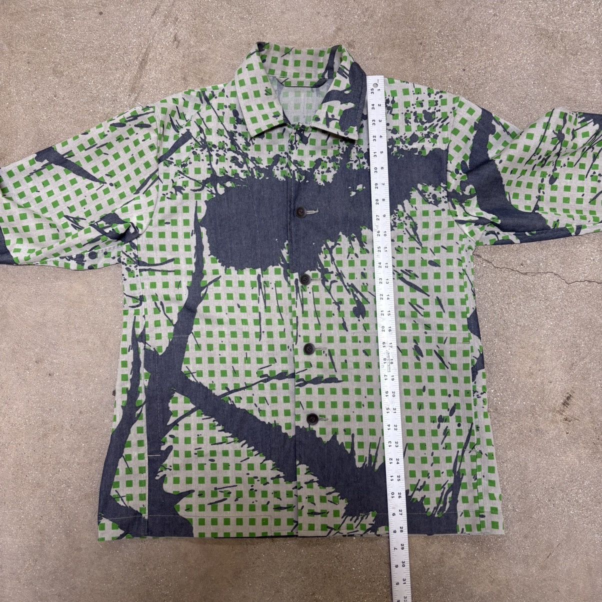Pleats Please Issey Miyake Issey miyake homme plisse checkered splatter jacket Size US M / EU 48-50 / 2 - 5 Thumbnail