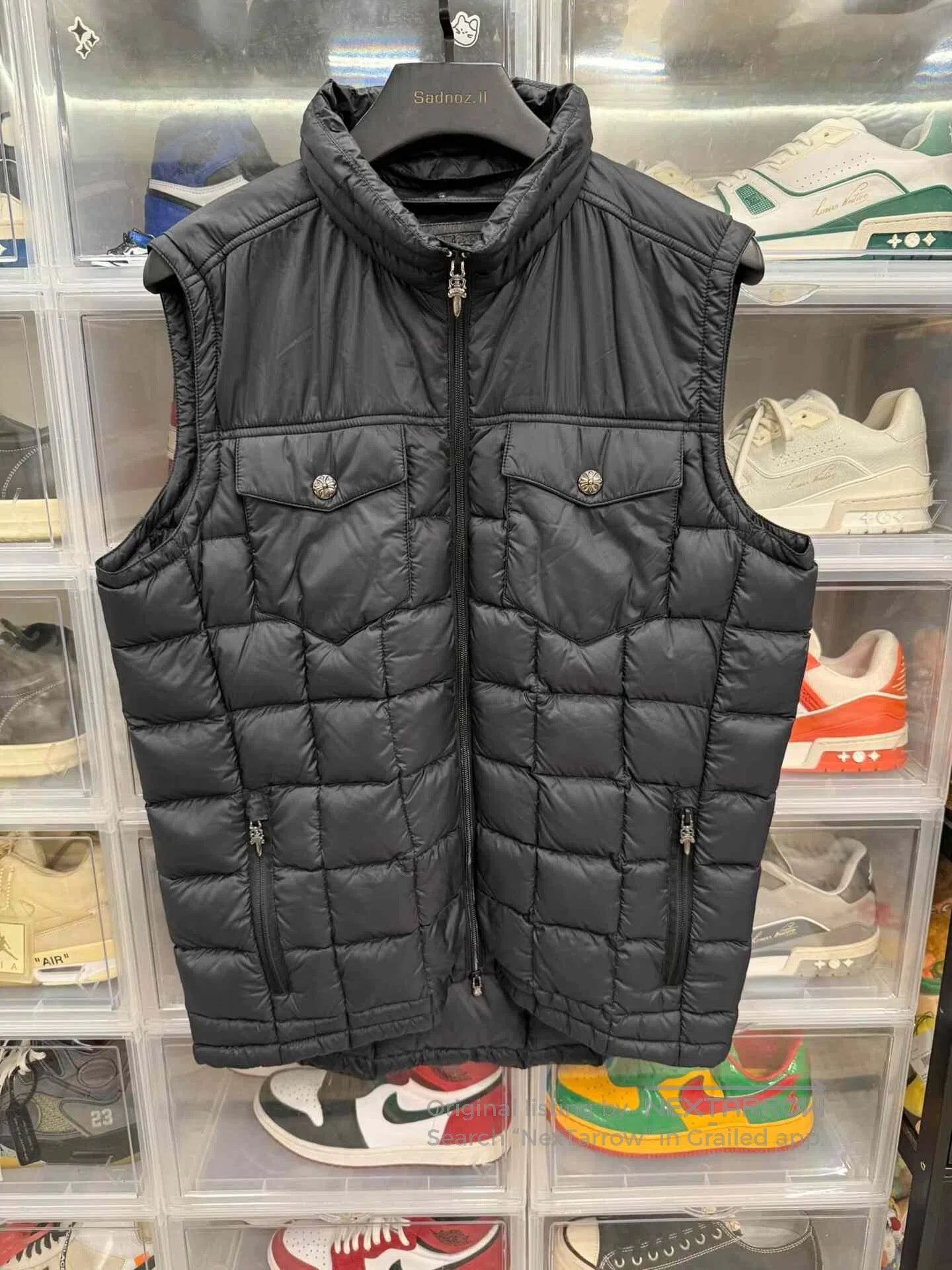 Chrome Hearts Chrome Hearts Sword Zip Down Vest. Size US L / EU 52-54 / 3 - 3 Thumbnail